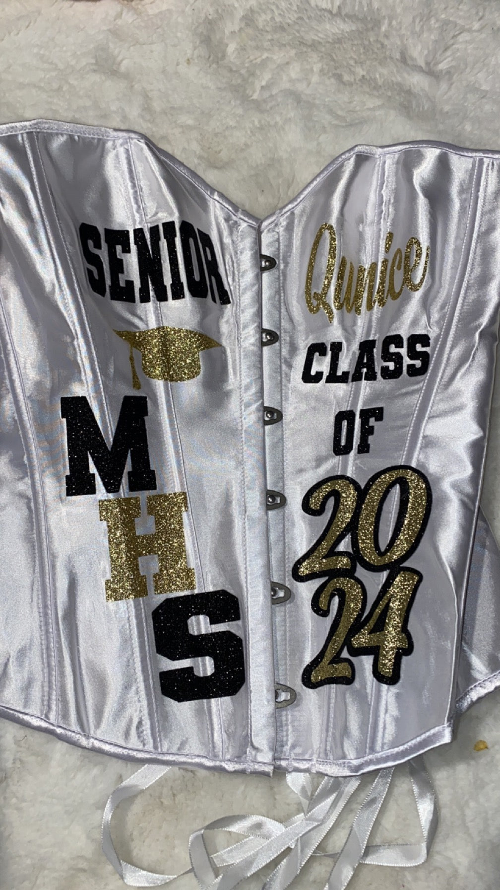 Senior 2025 Corset Grad Birthday Corset