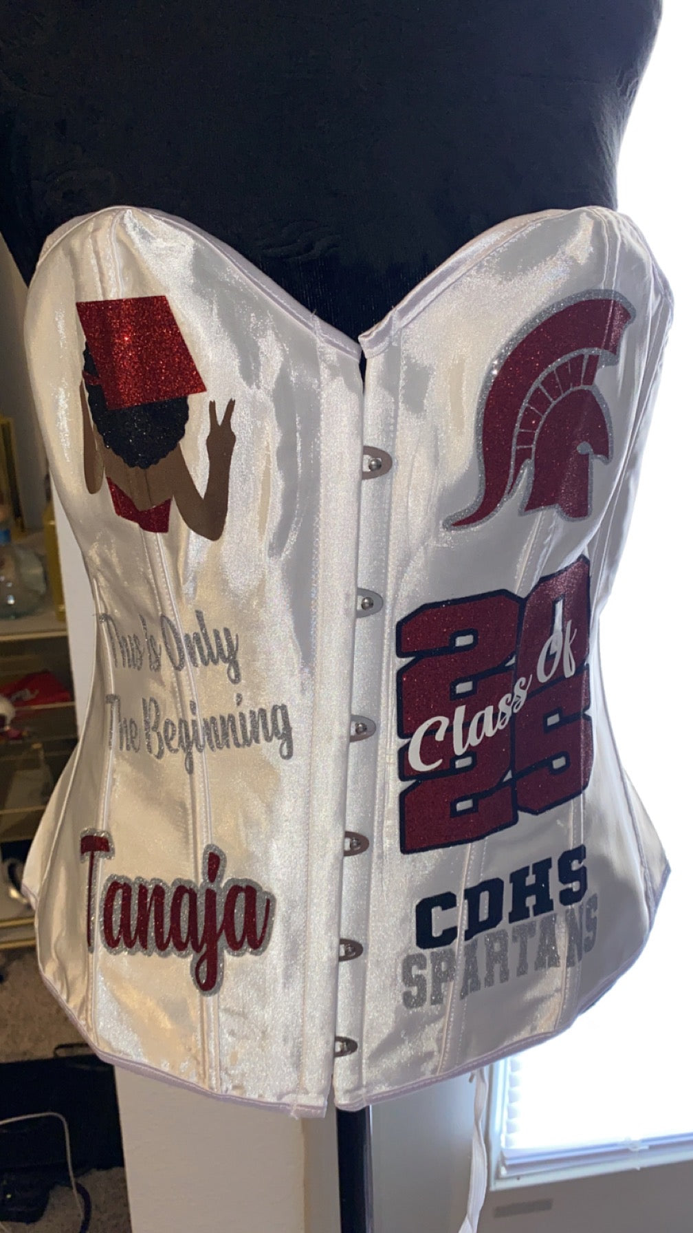Senior 2025 Corset Grad Birthday Corset