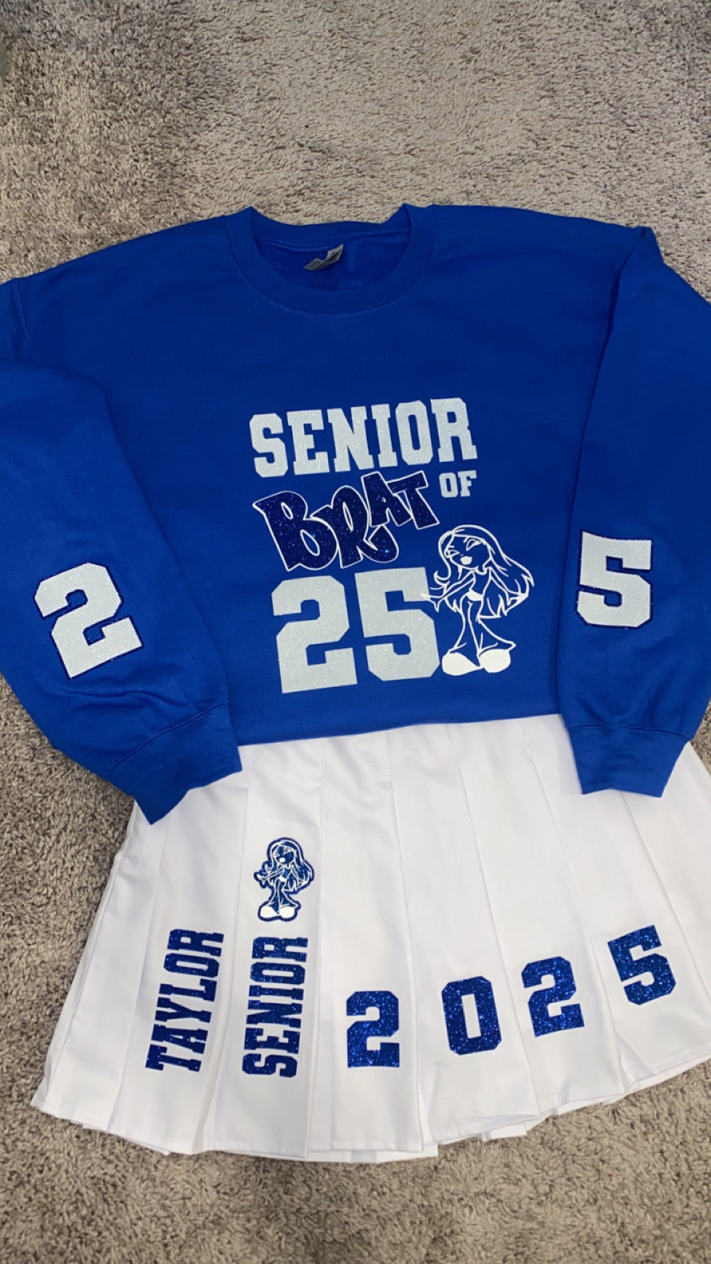 Senior Barbie/ Bratz Skirt Set