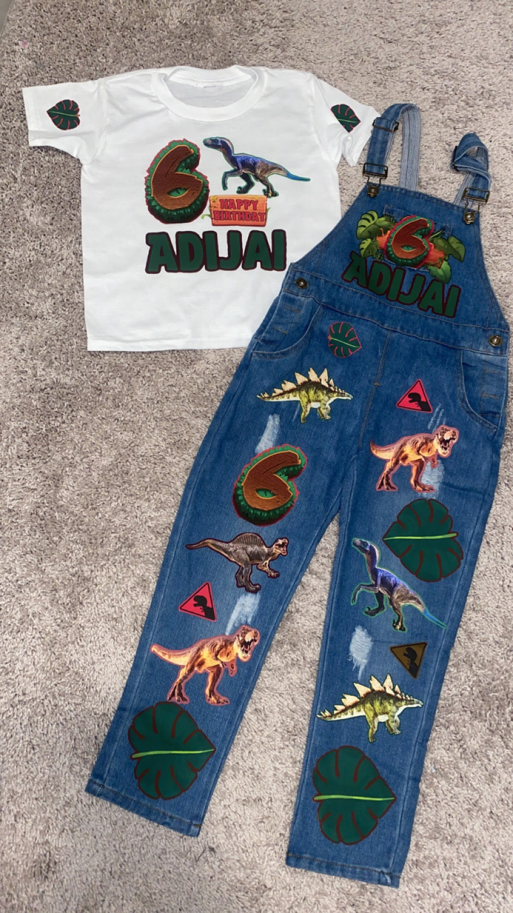 Custom Character Birthday Outfits