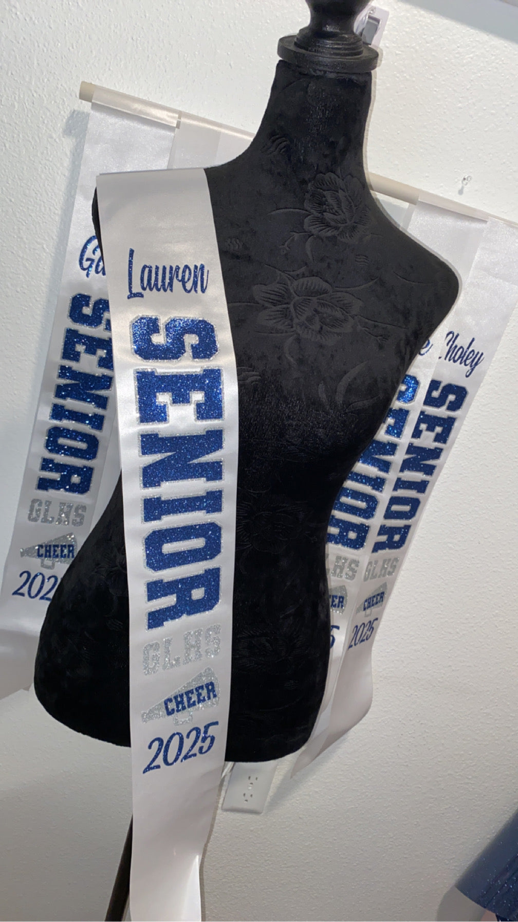 Senior Sash Cheer Sash Sports Sash Senior 2025 Custom Sash