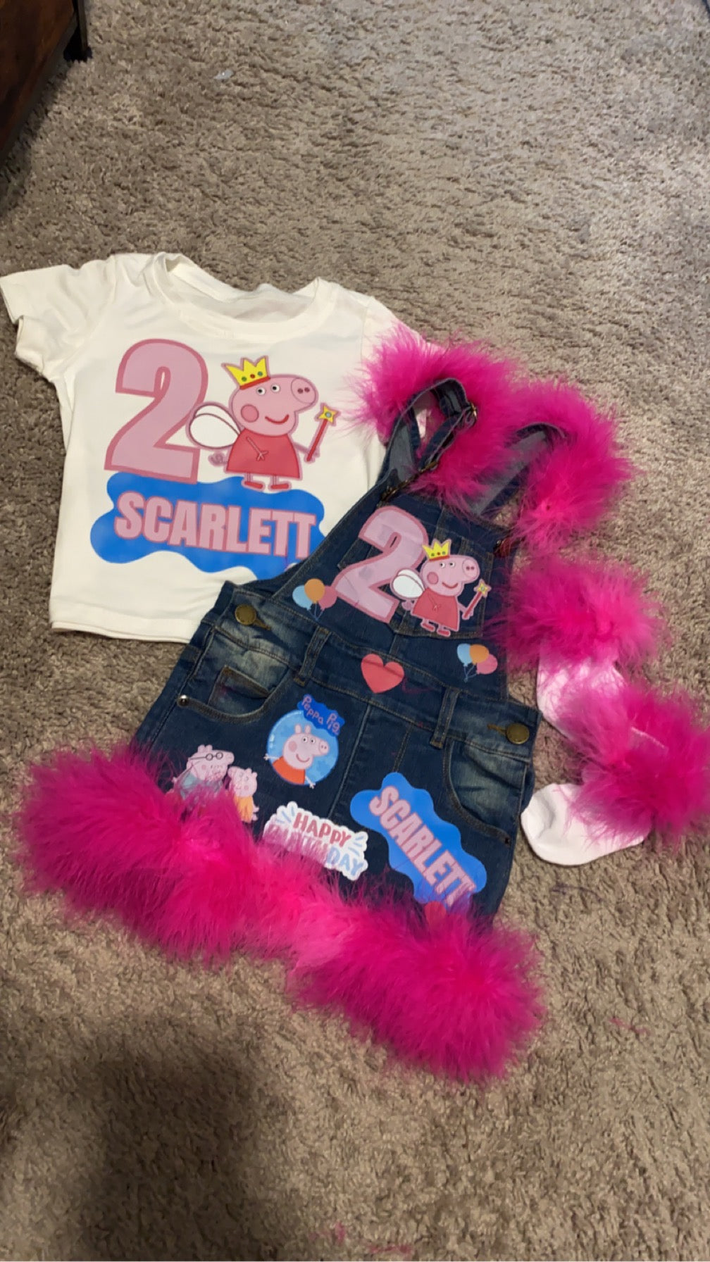 Custom Character Birthday Outfits