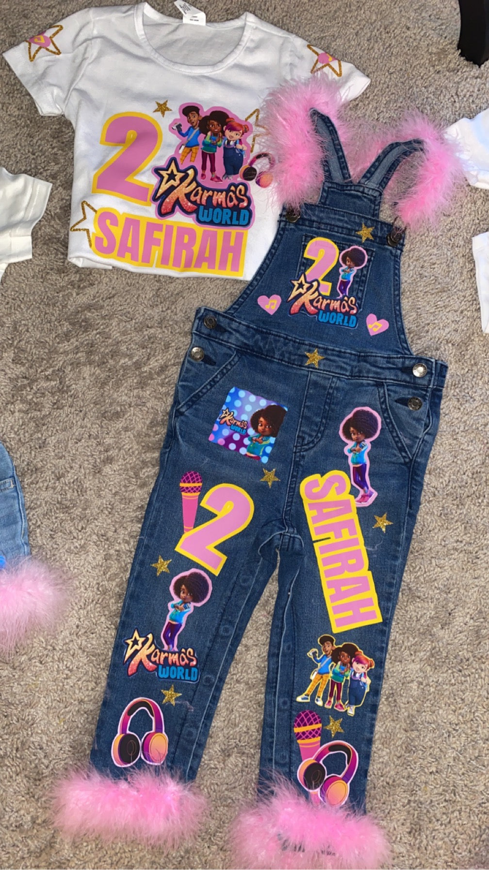 Custom Character Birthday Outfits