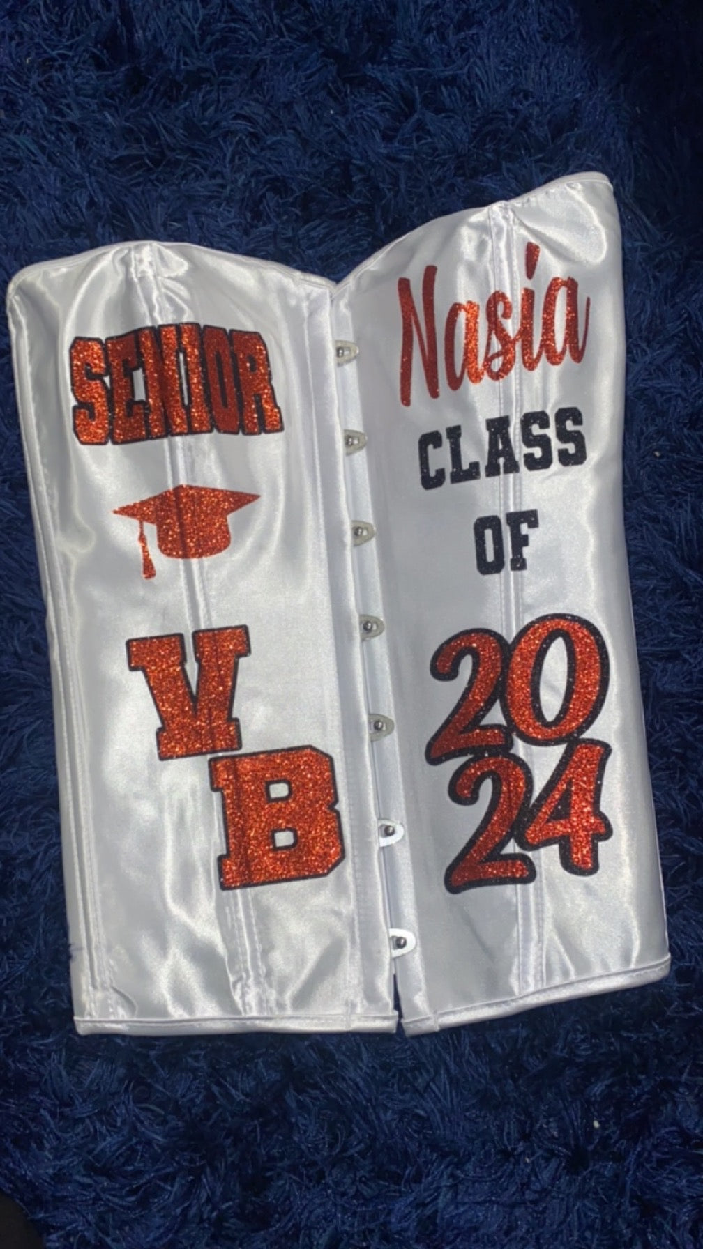 Senior 2025 Corset Grad Birthday Corset