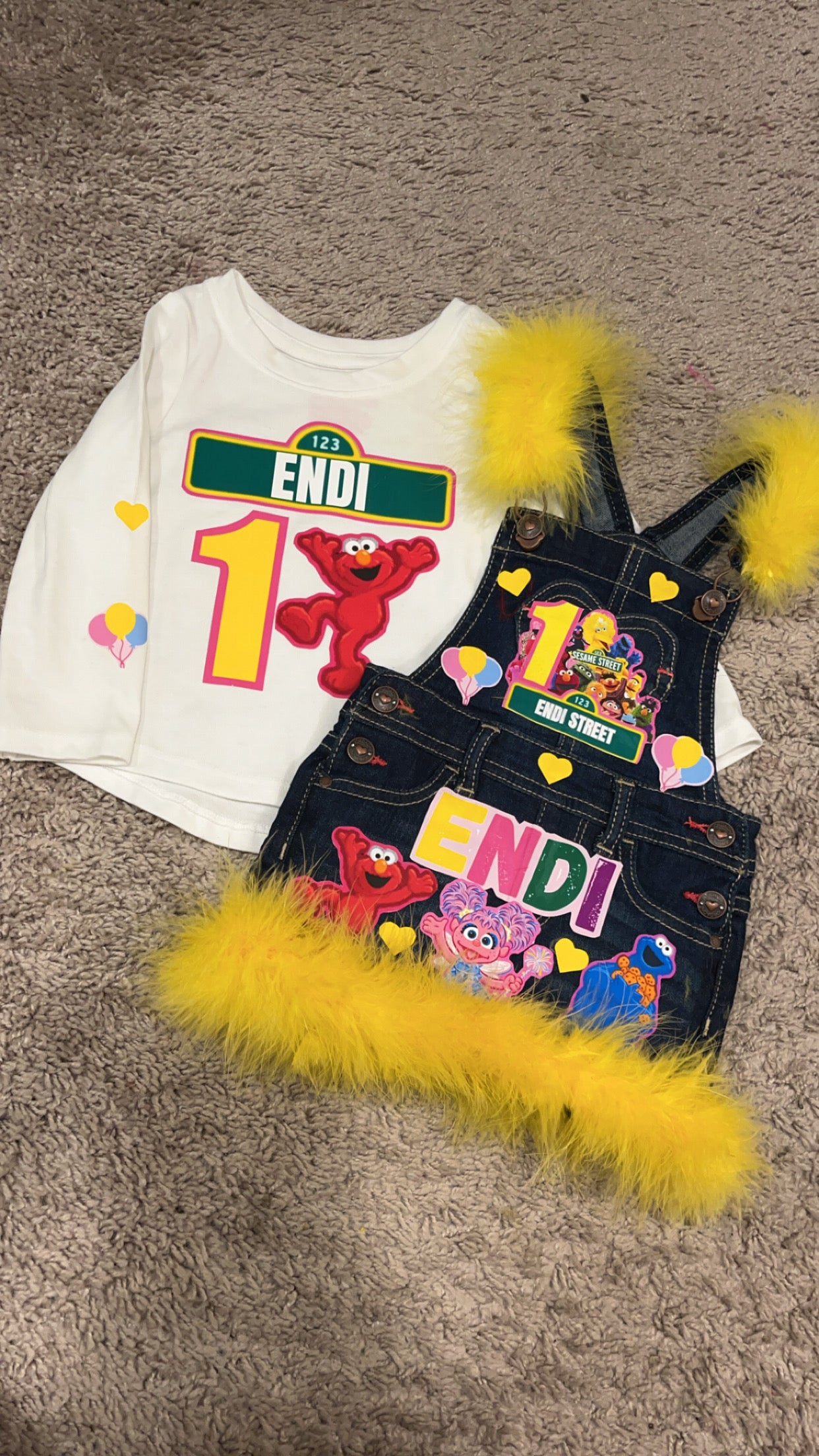 Custom Character Birthday Outfits