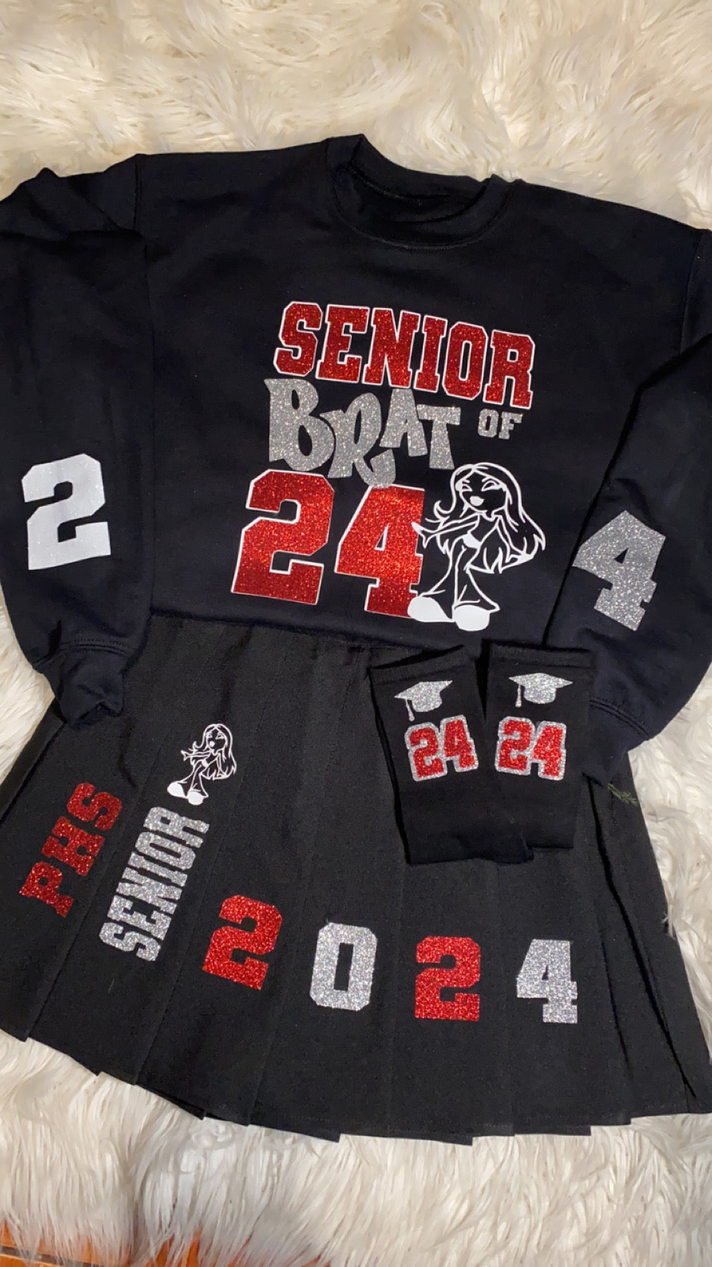 Senior Barbie/ Bratz Skirt Set