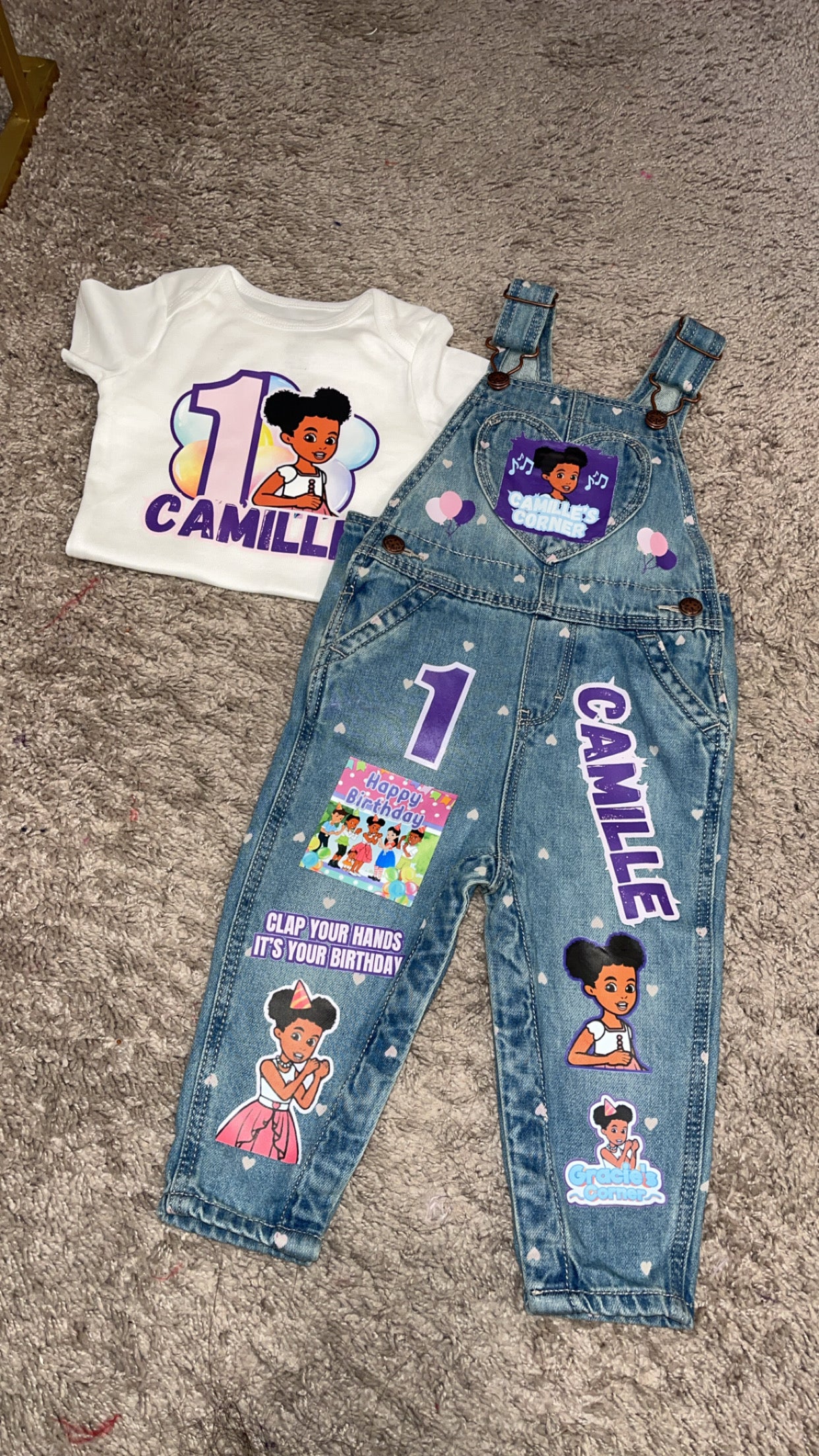Custom Character Birthday Outfits