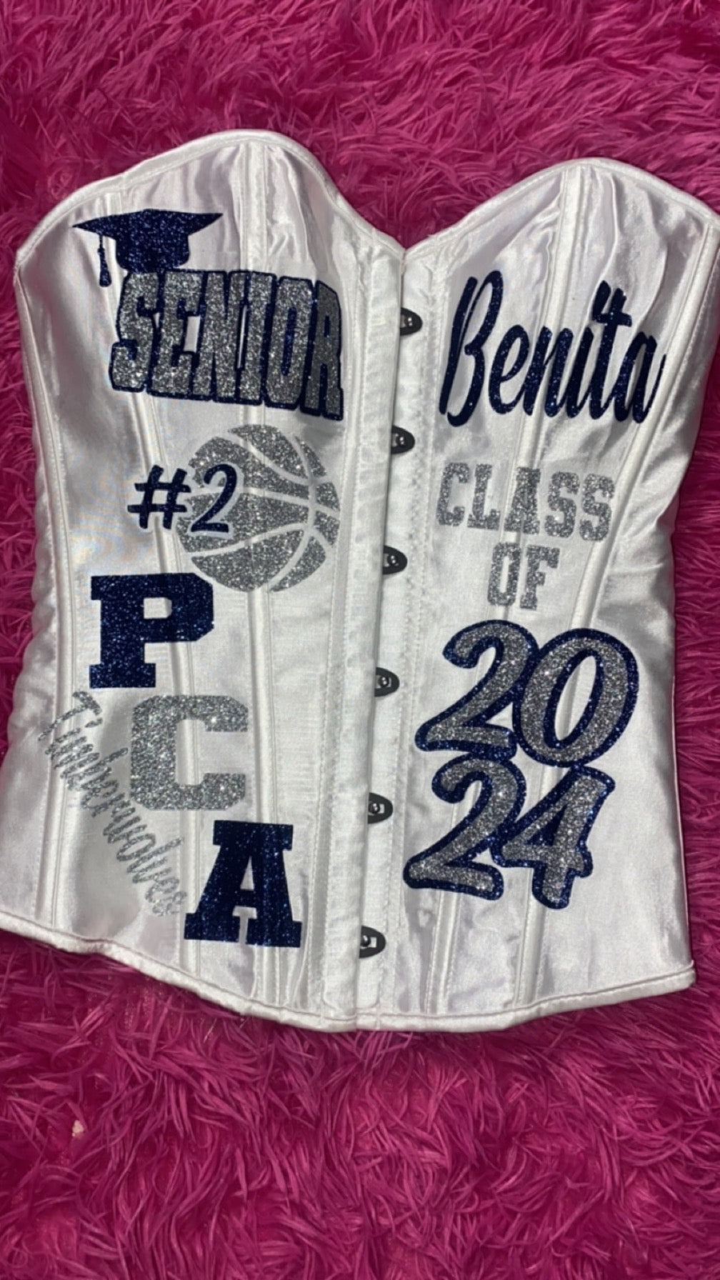 Senior 2025 Corset Grad Birthday Corset