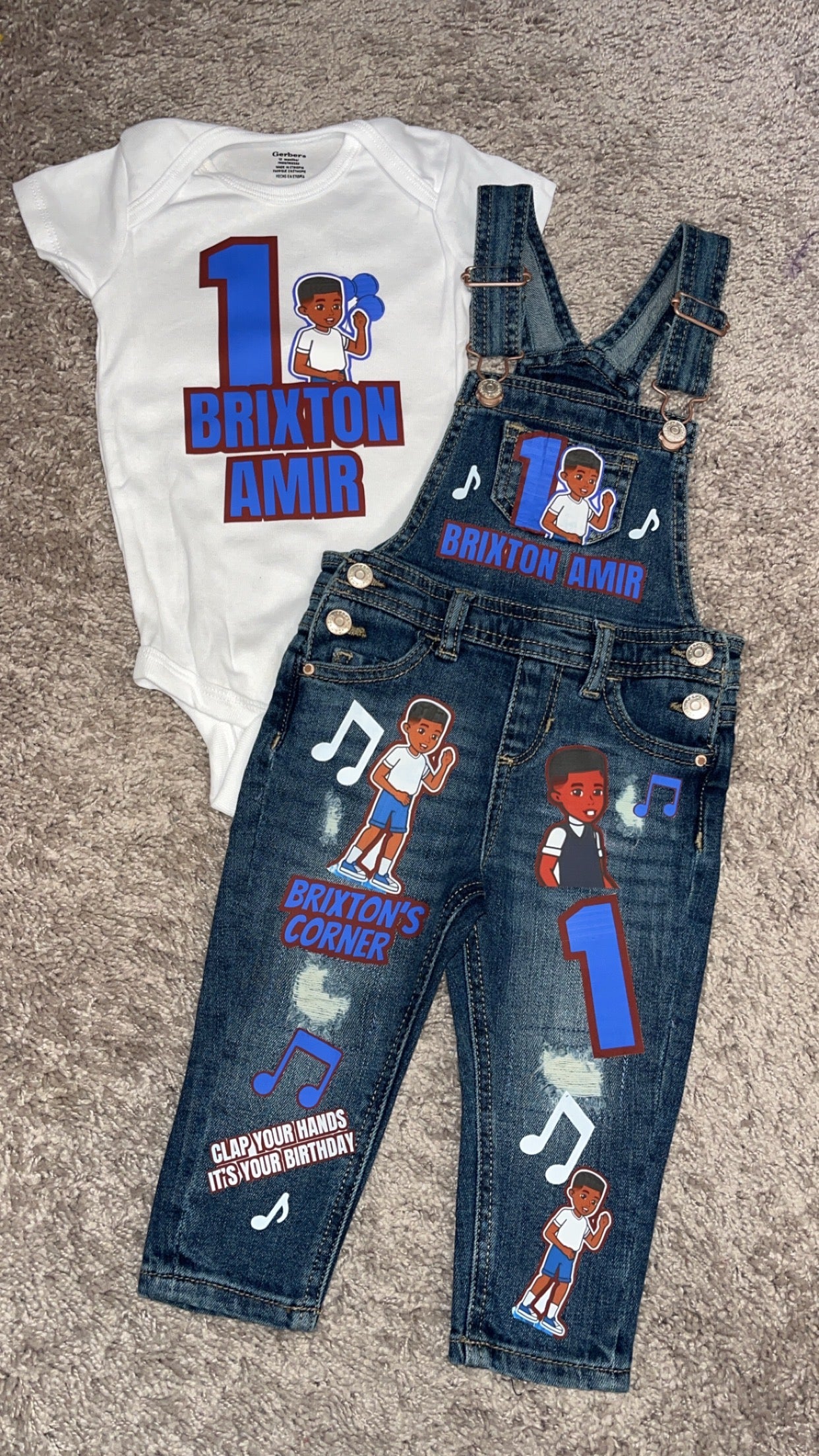Custom Character Birthday Outfits