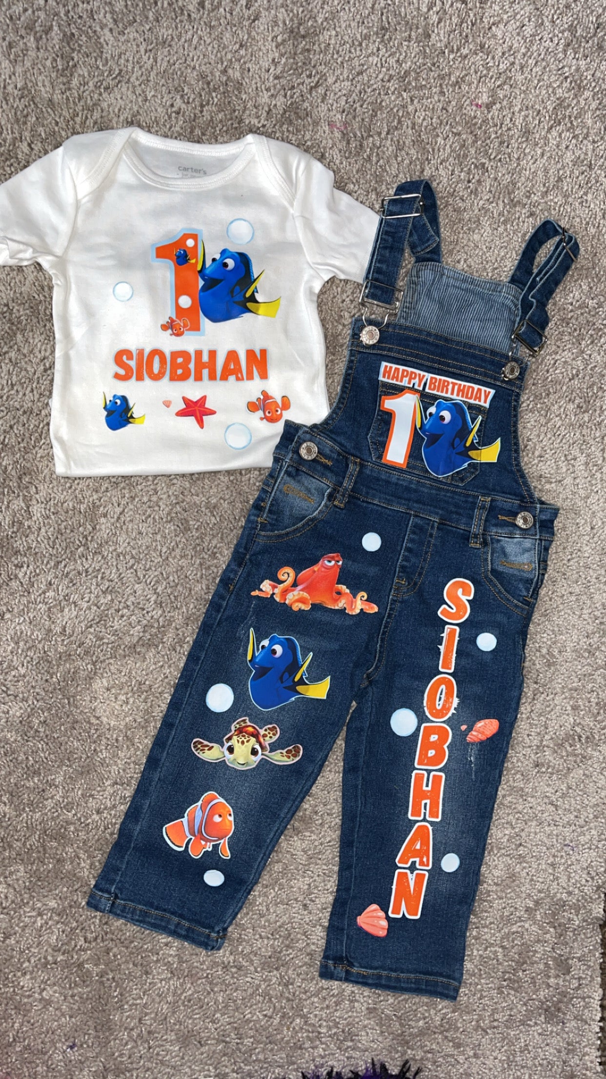 Custom Character Birthday Outfits