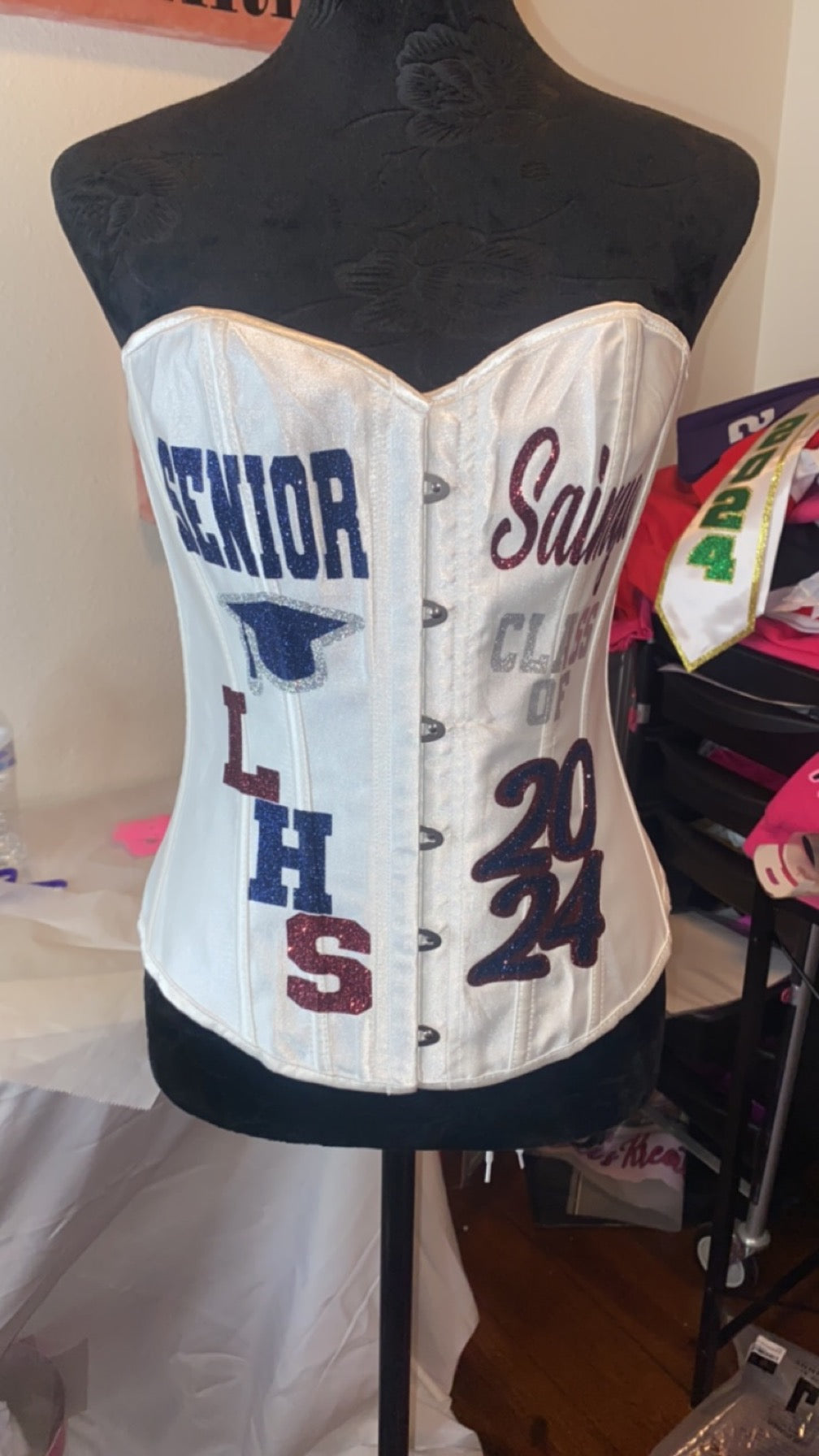 Senior 2025 Corset Grad Birthday Corset