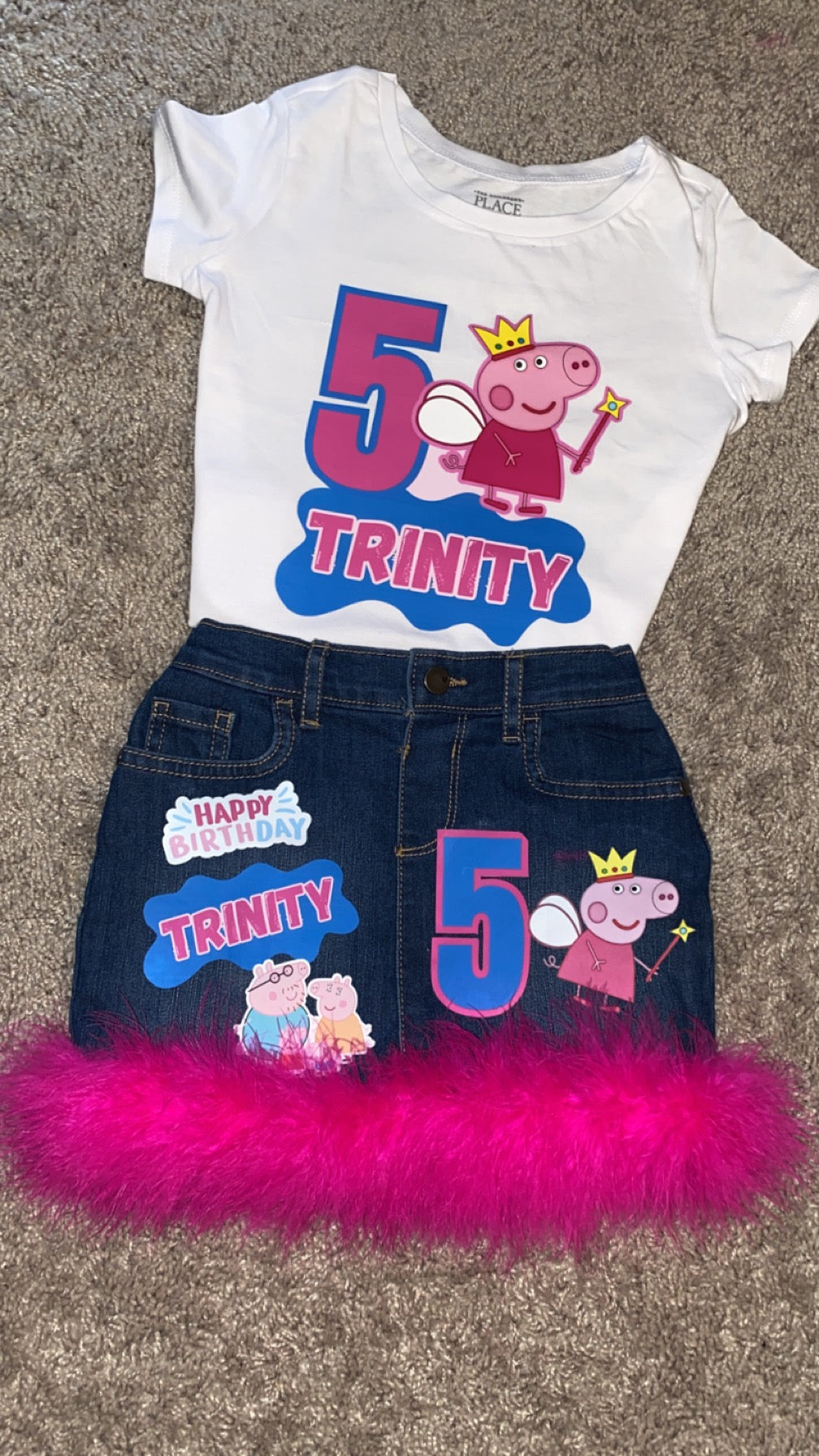 Custom Character Birthday Outfits