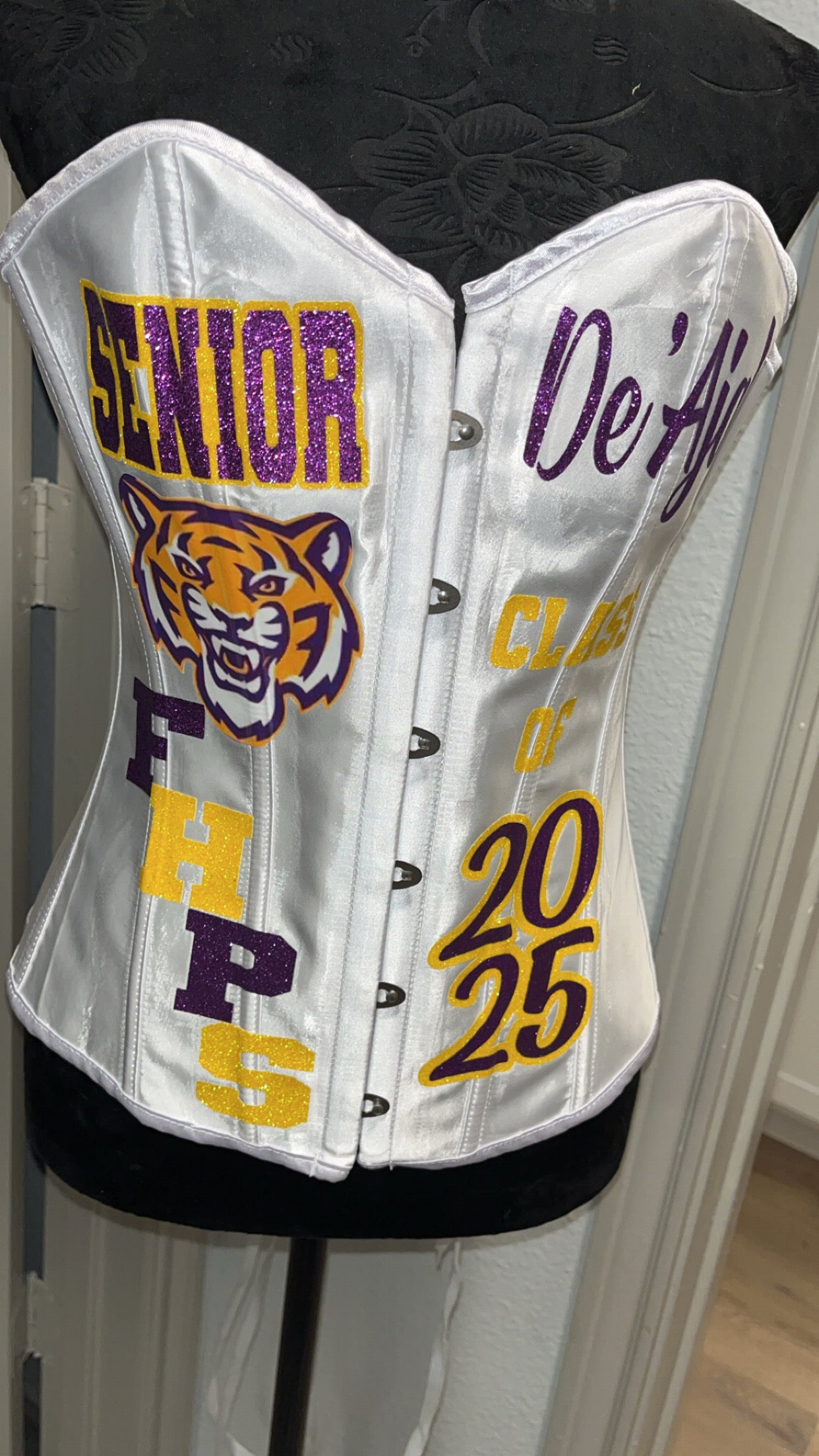 Senior 2025 Corset Grad Birthday Corset