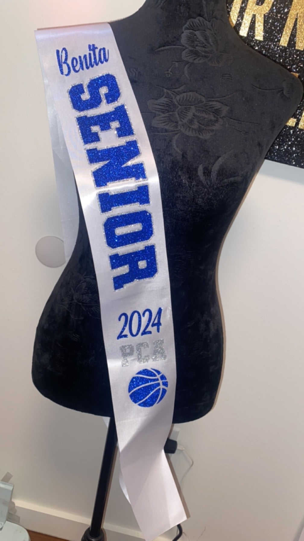 Senior Sash Cheer Sash Sports Sash Senior 2025 Custom Sash