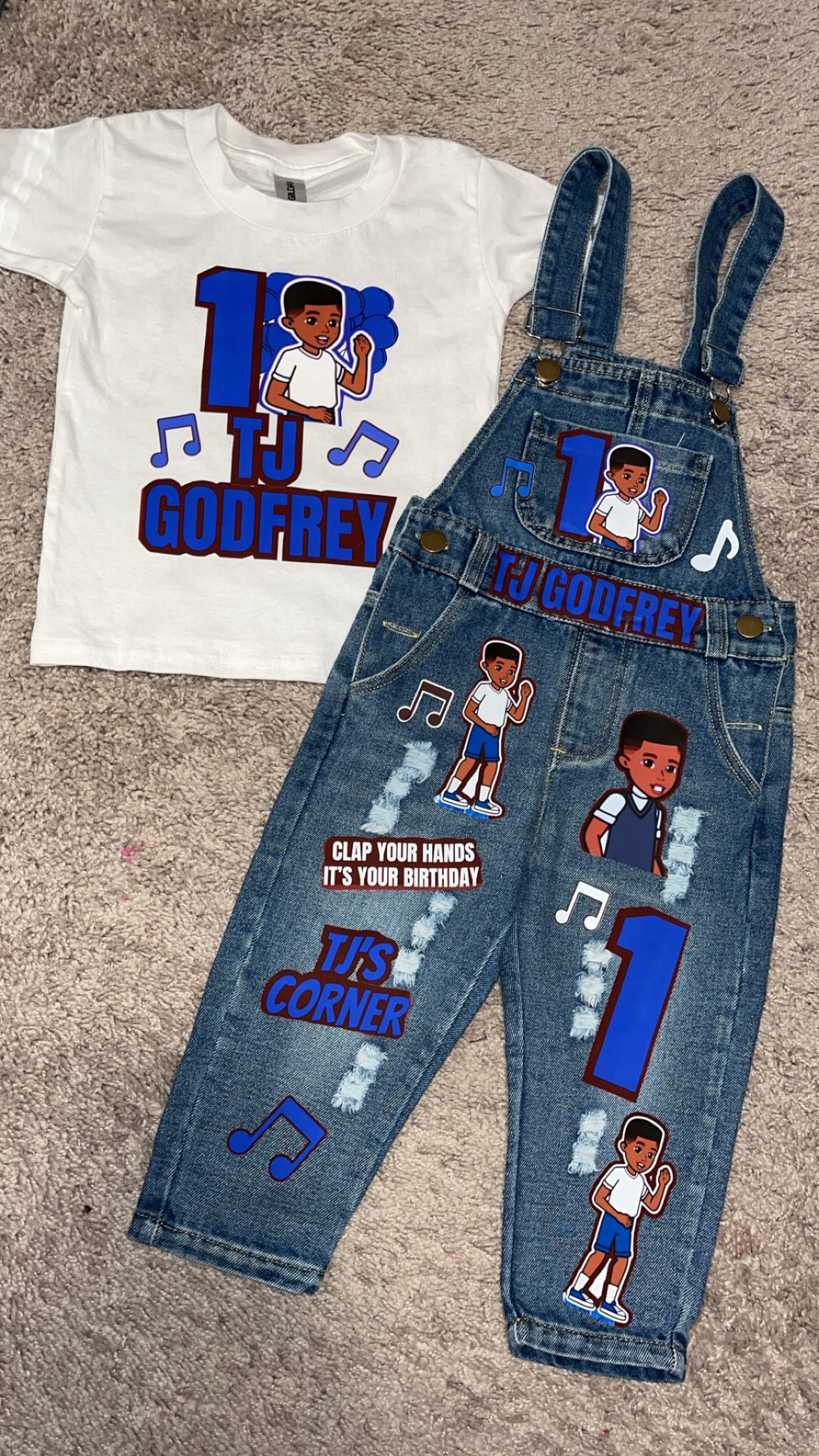 Custom Character Birthday Outfits