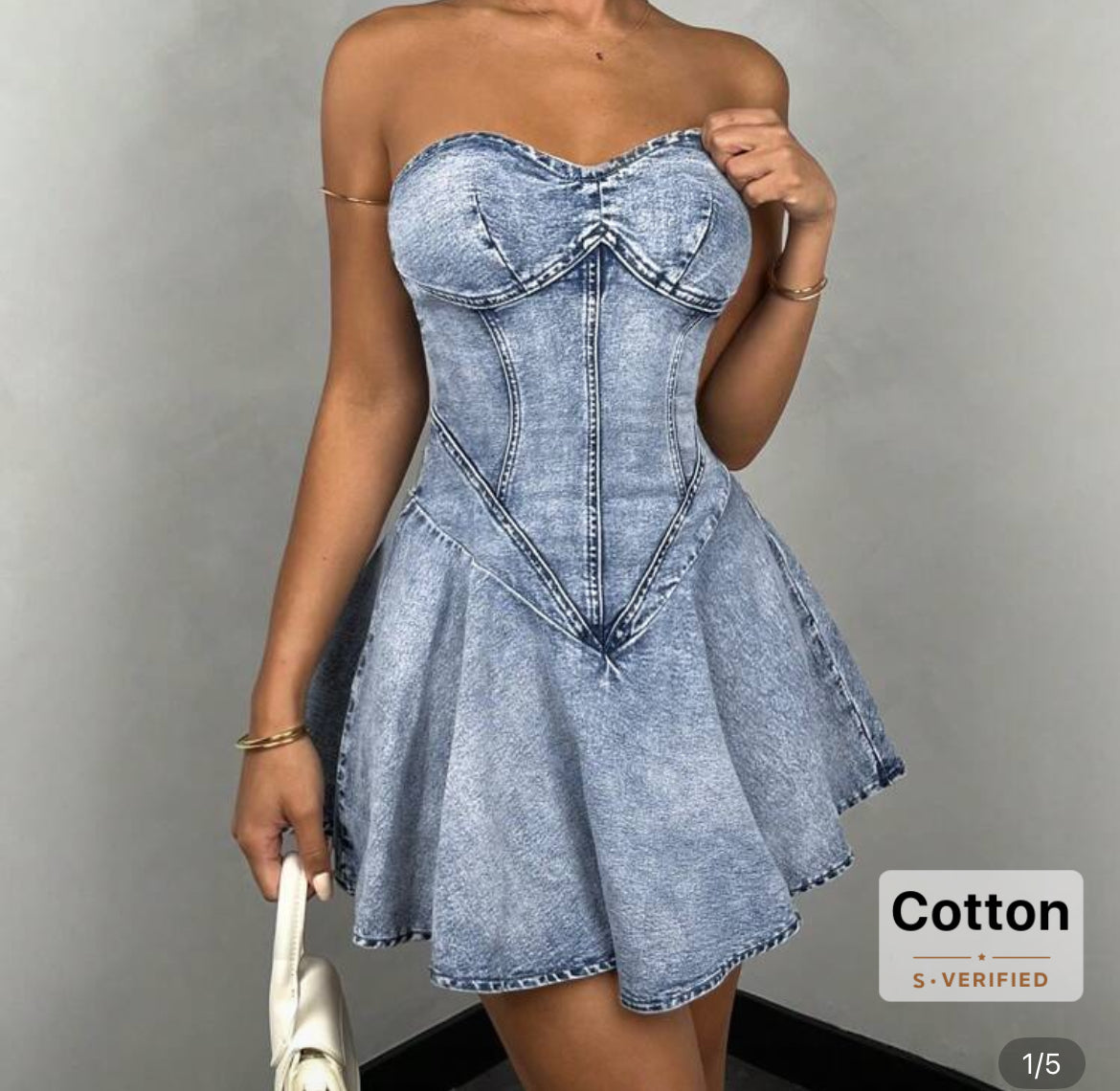 Senior Denim Dress