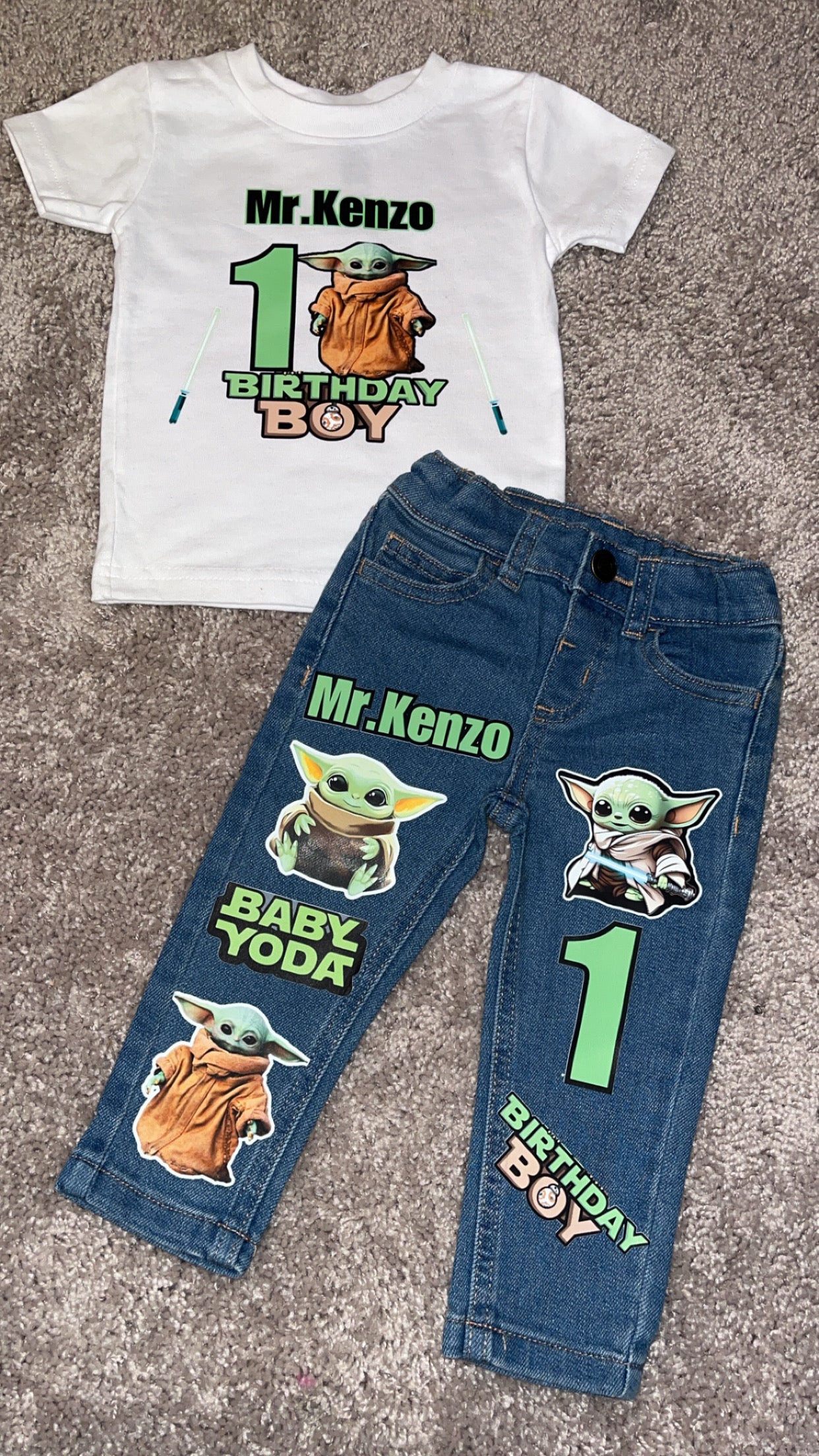 Custom Character Birthday Outfits