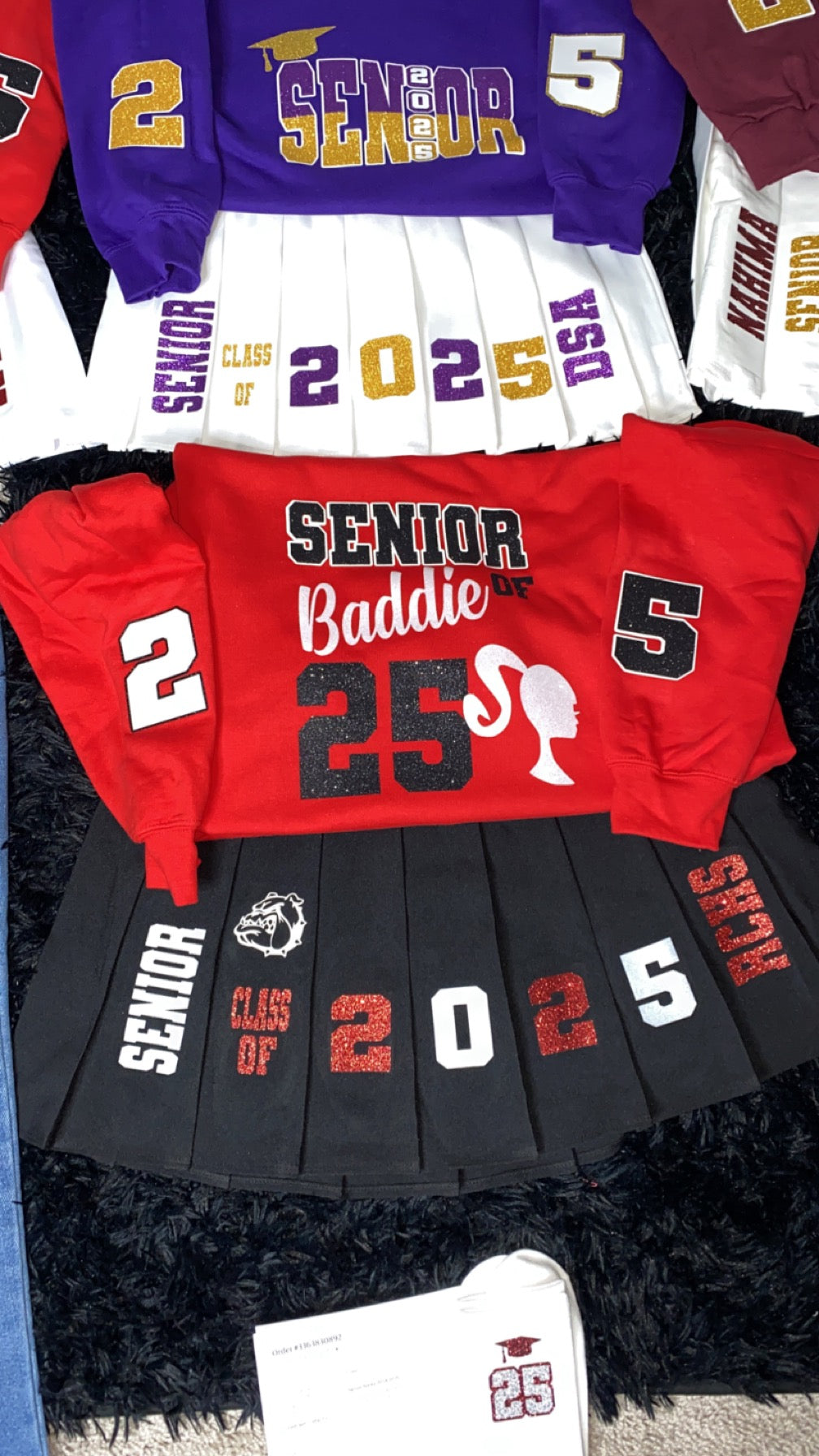 Senior Barbie/ Bratz Skirt Set