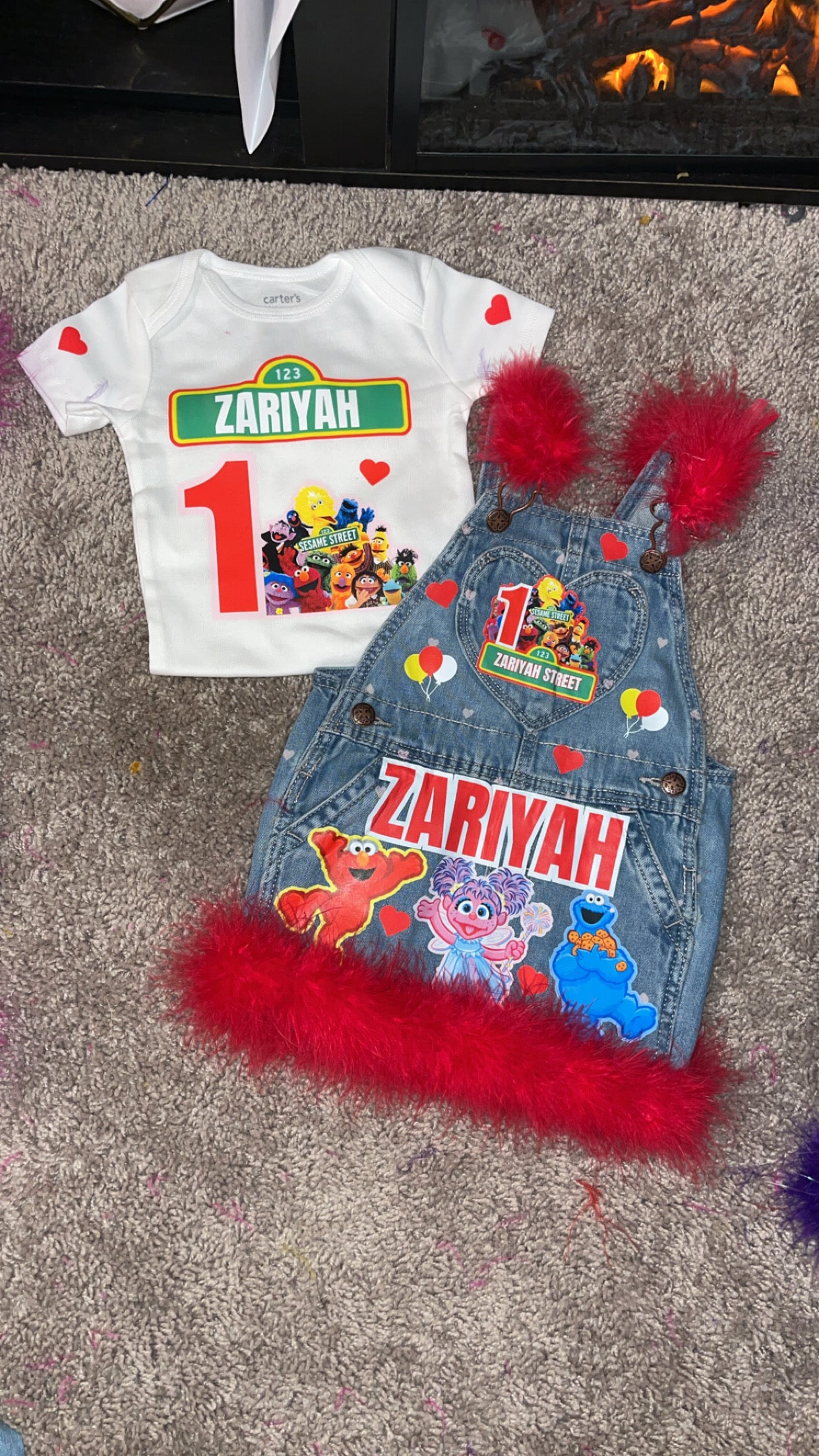 Custom Character Birthday Outfits
