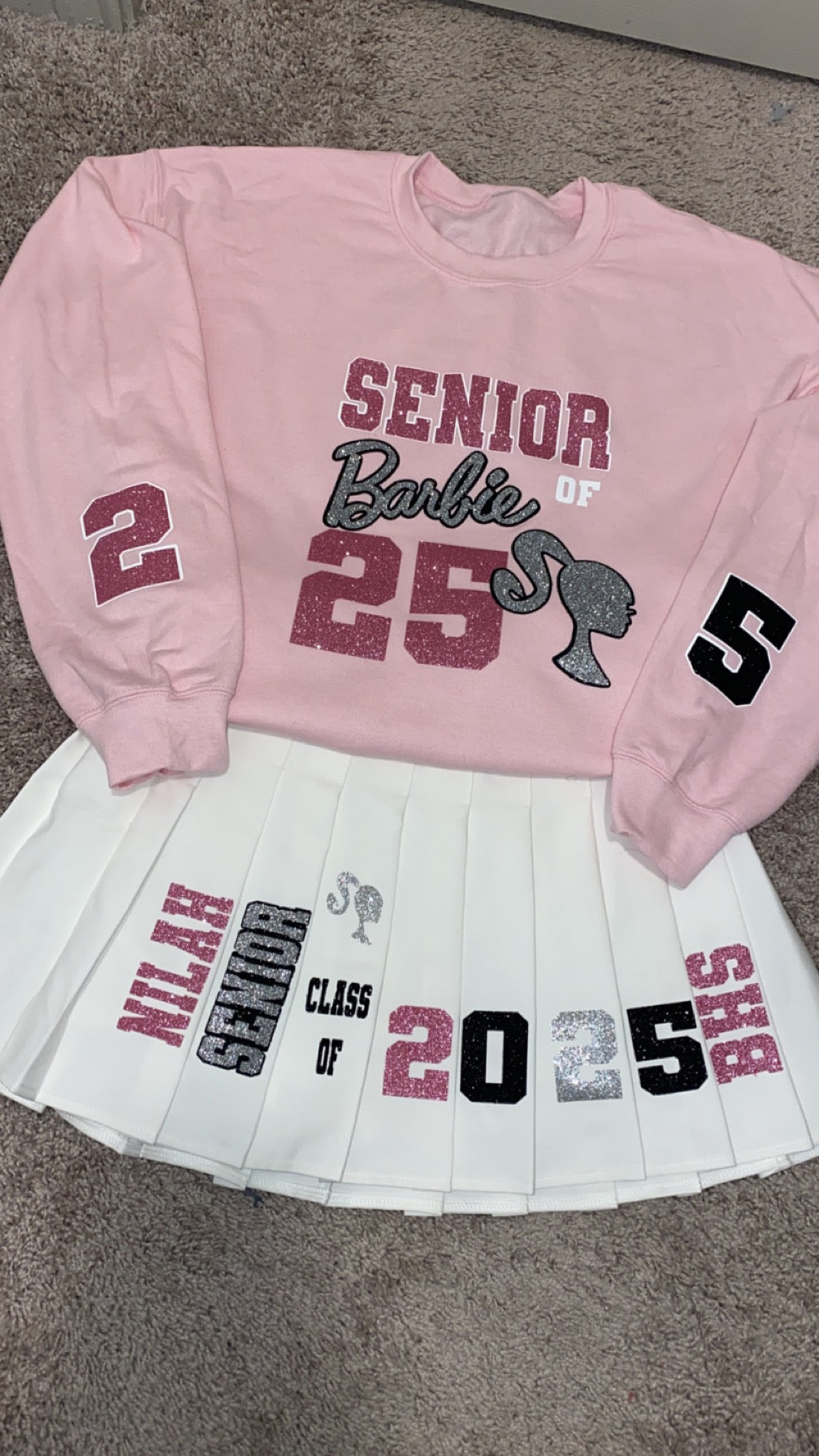 Senior Barbie/ Bratz Skirt Set