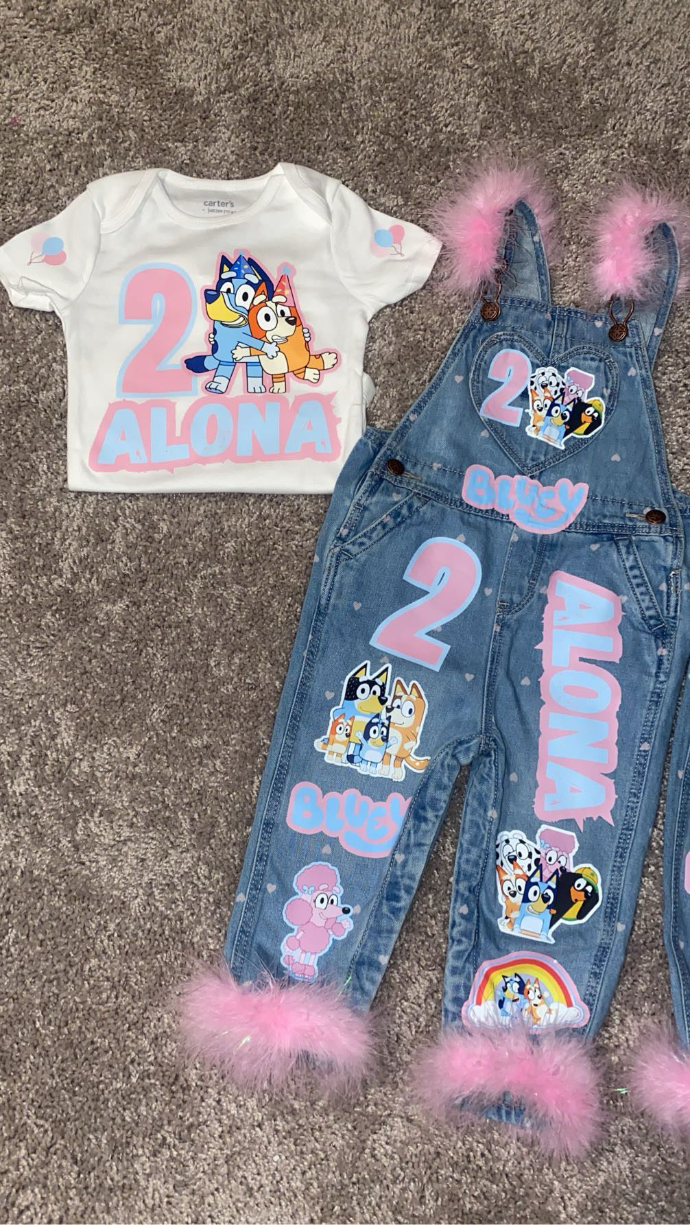 Custom Character Birthday Outfits