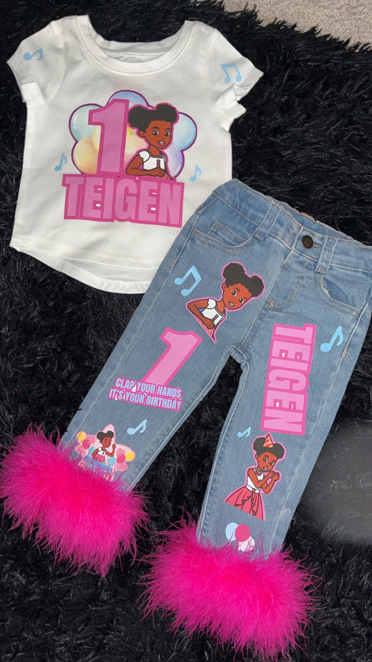Custom Character Birthday Outfits