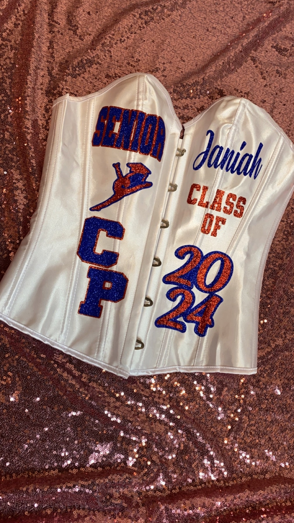 Senior 2025 Corset Grad Birthday Corset