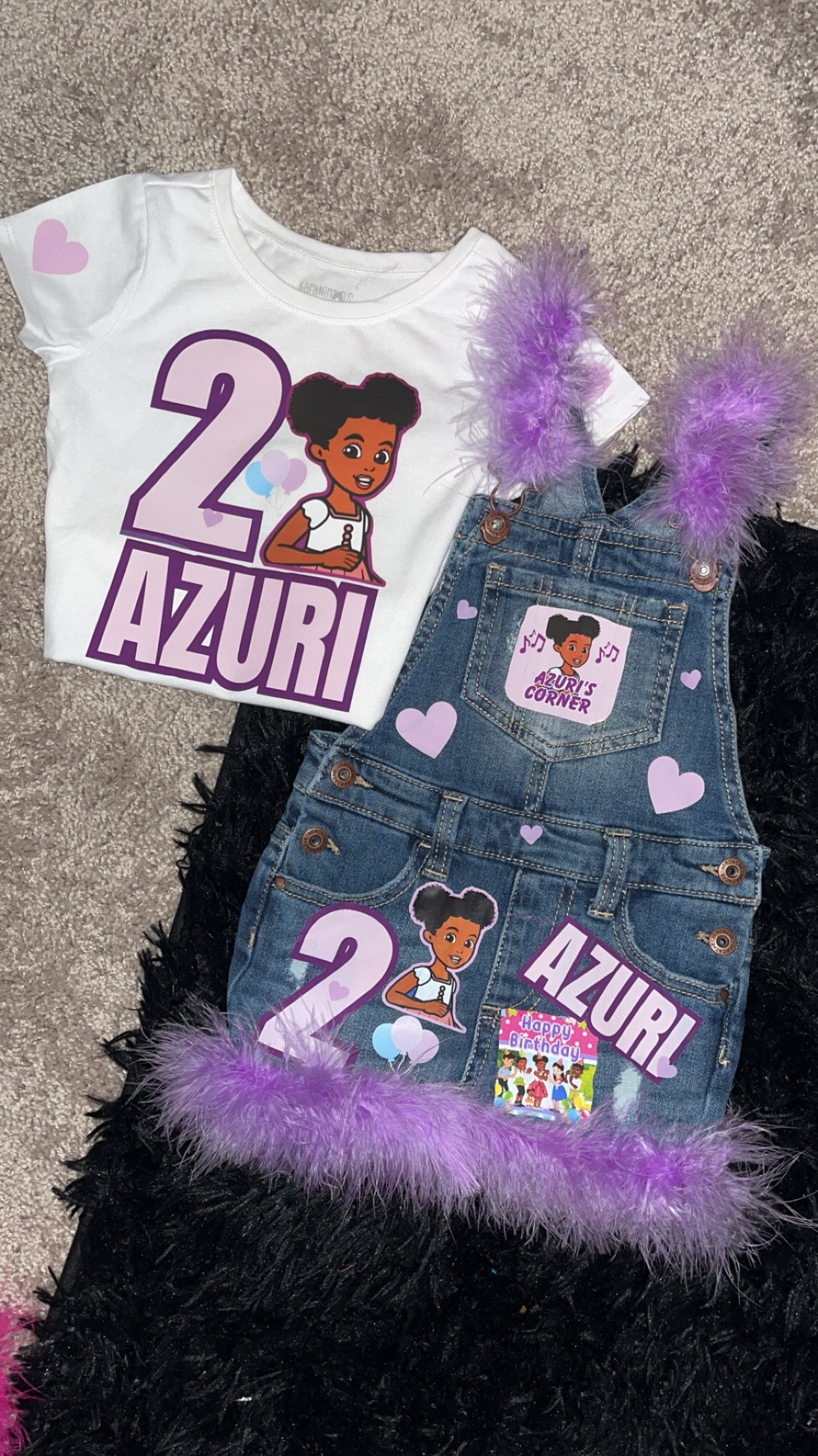 Custom Character Birthday Outfits