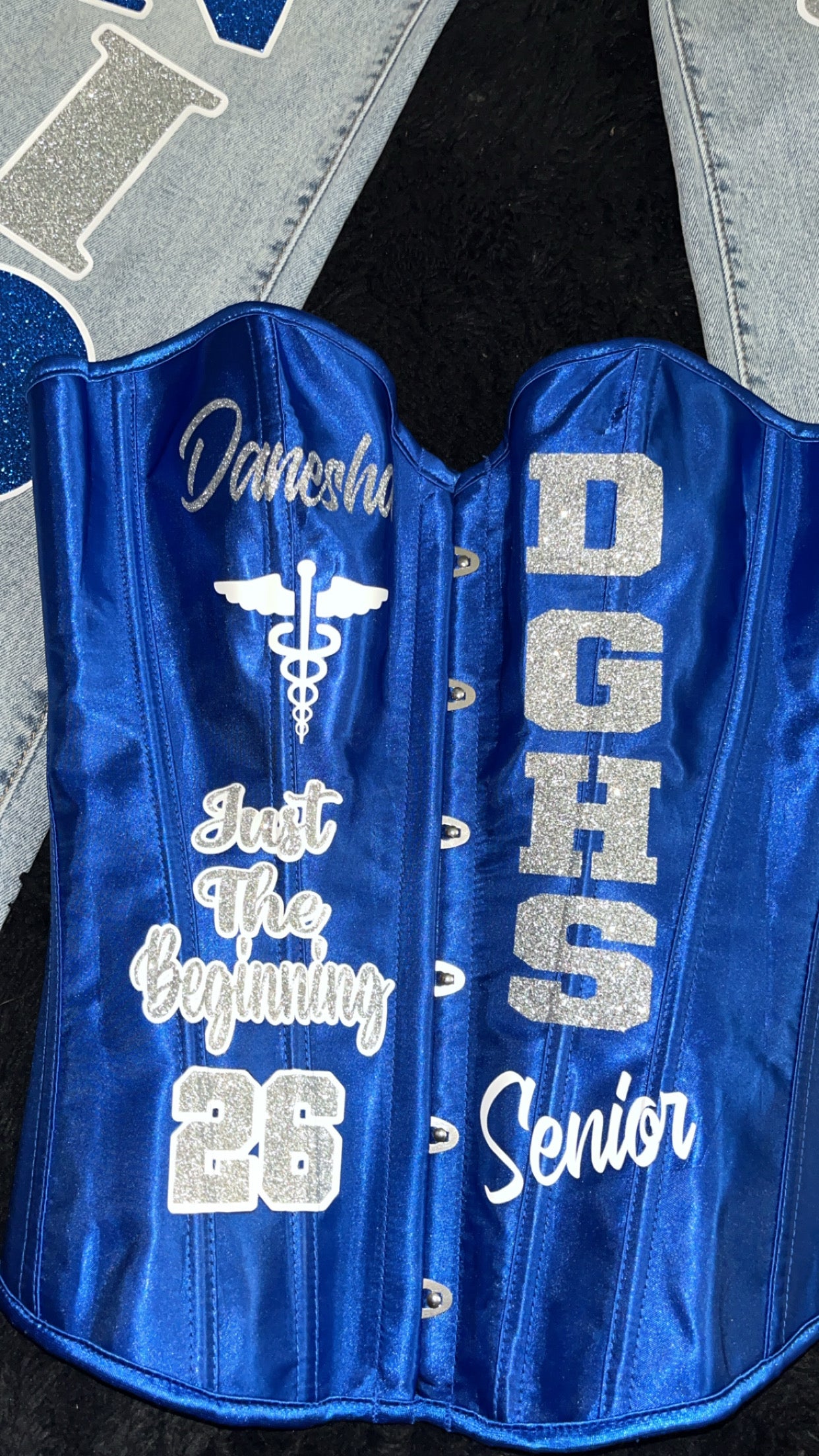 Senior Decals Iron on letters