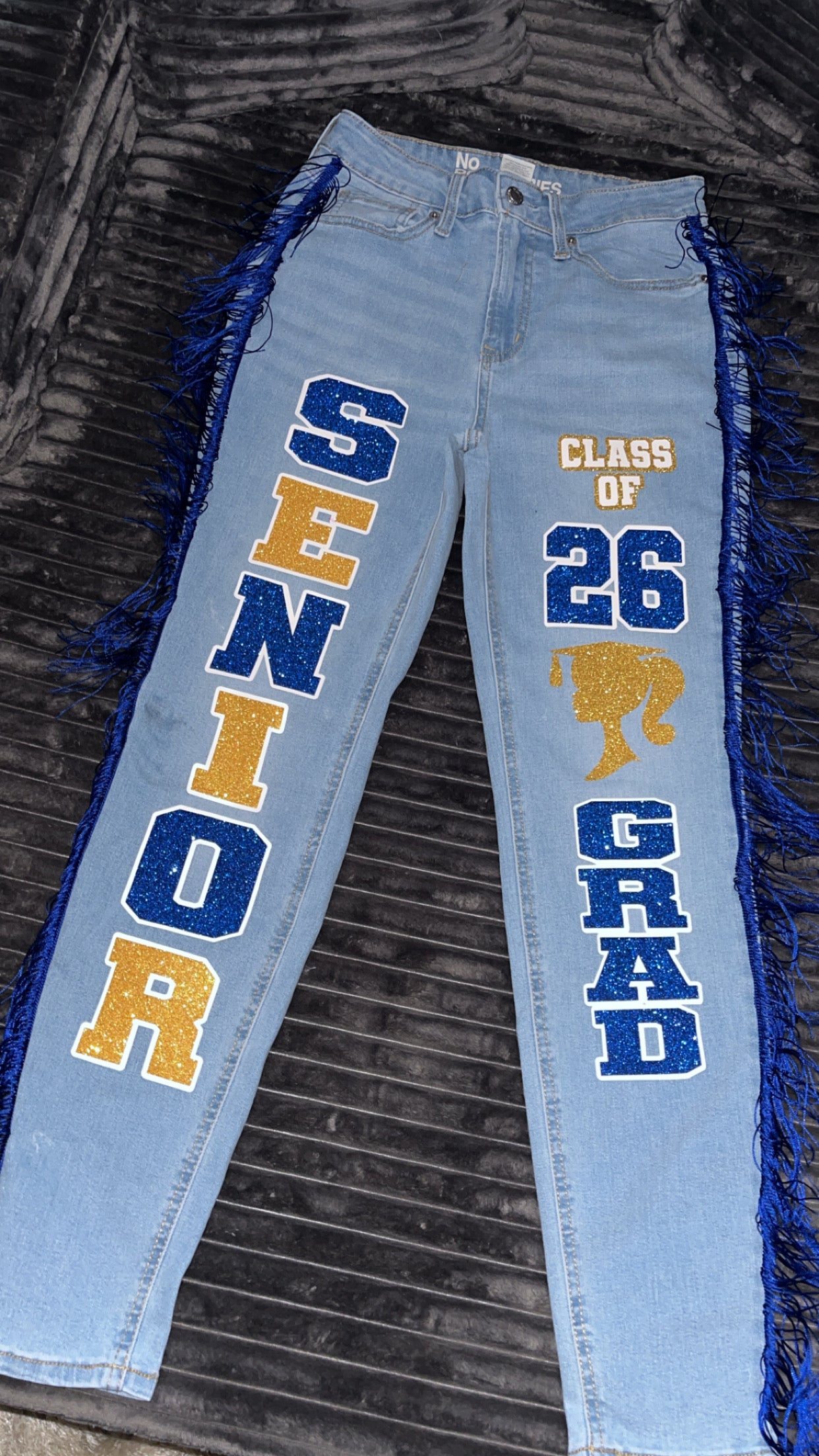 Senior Decals Iron on letters