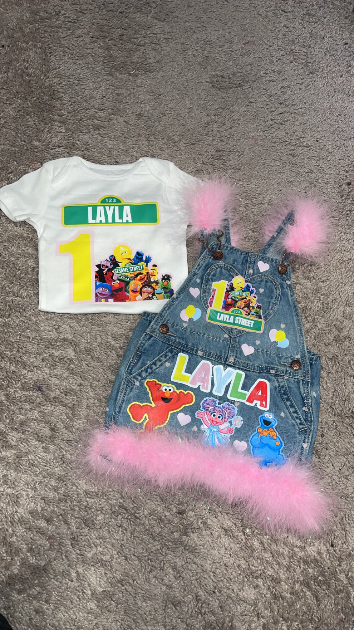 Custom Character Birthday Outfits