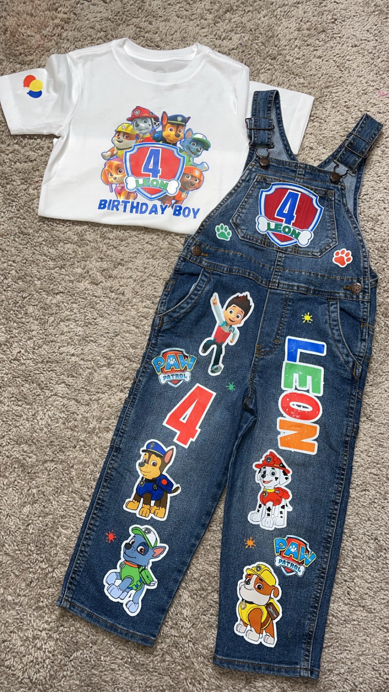 Custom Character Birthday Outfits