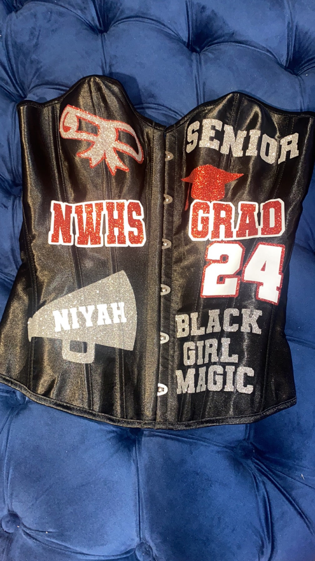 Senior 2025 Corset Grad Birthday Corset