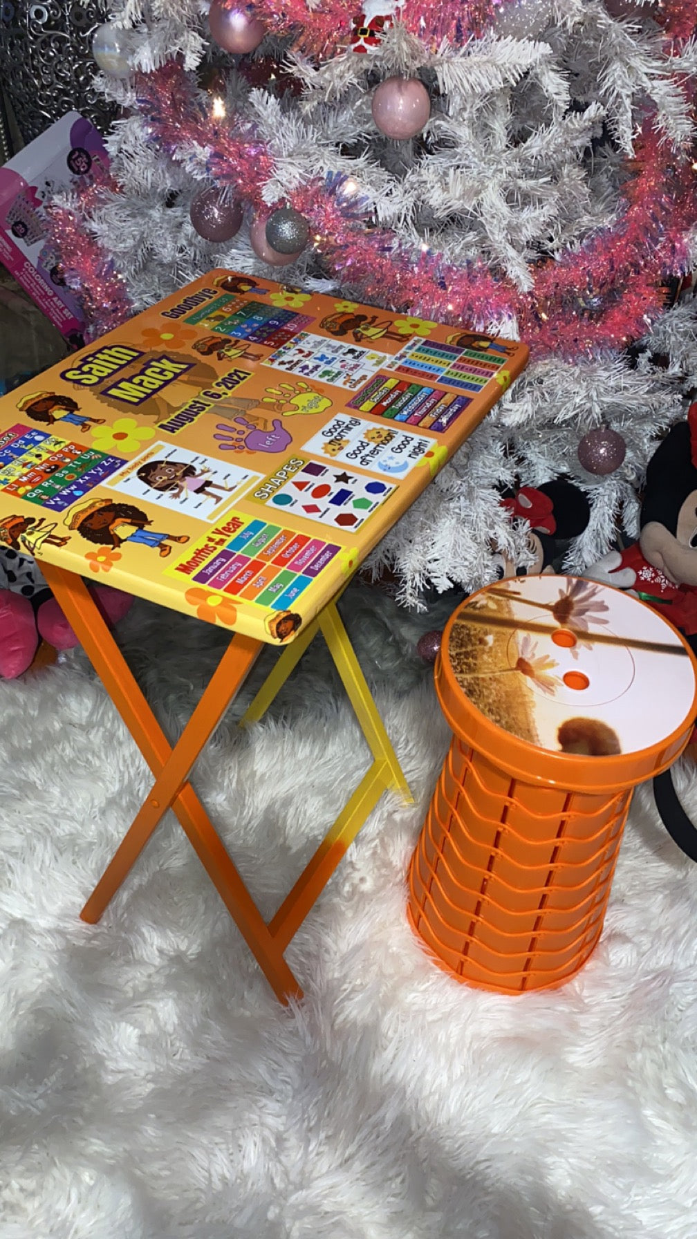 Kids Learning Table- PRINTS ONLY