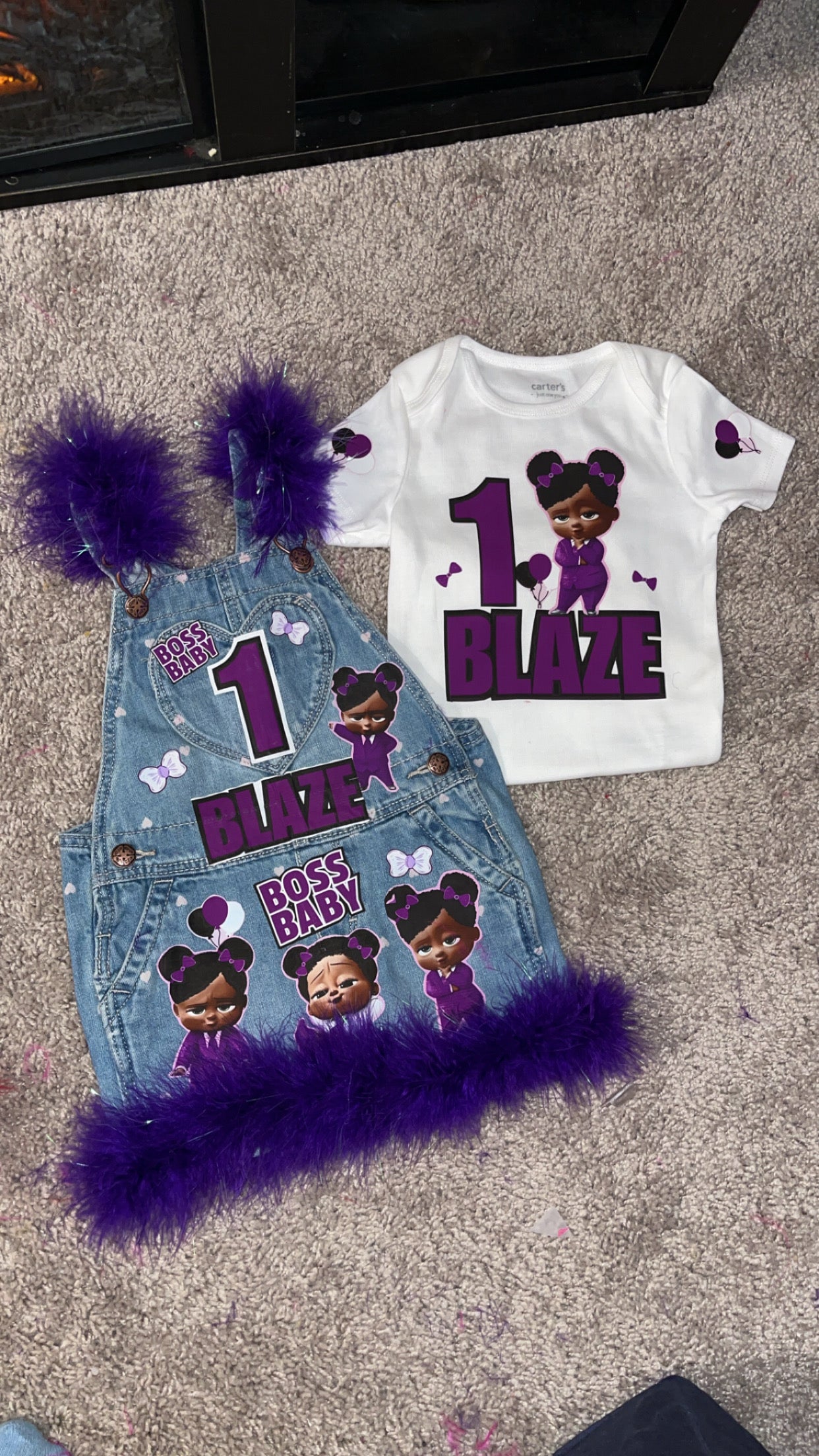 Custom Character Birthday Outfits