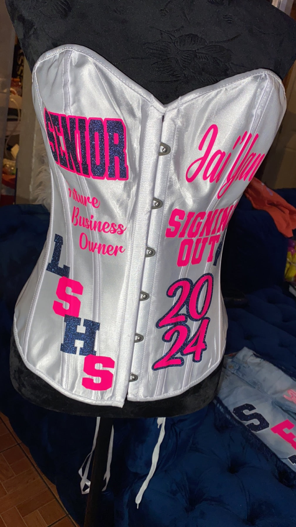 Senior 2025 Corset Grad Birthday Corset