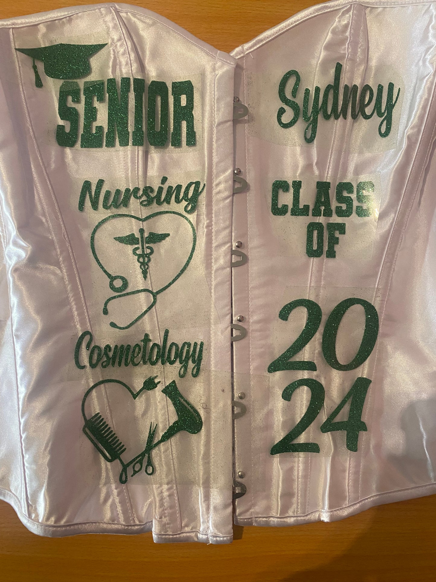 Senior 2025 Corset Grad Birthday Corset