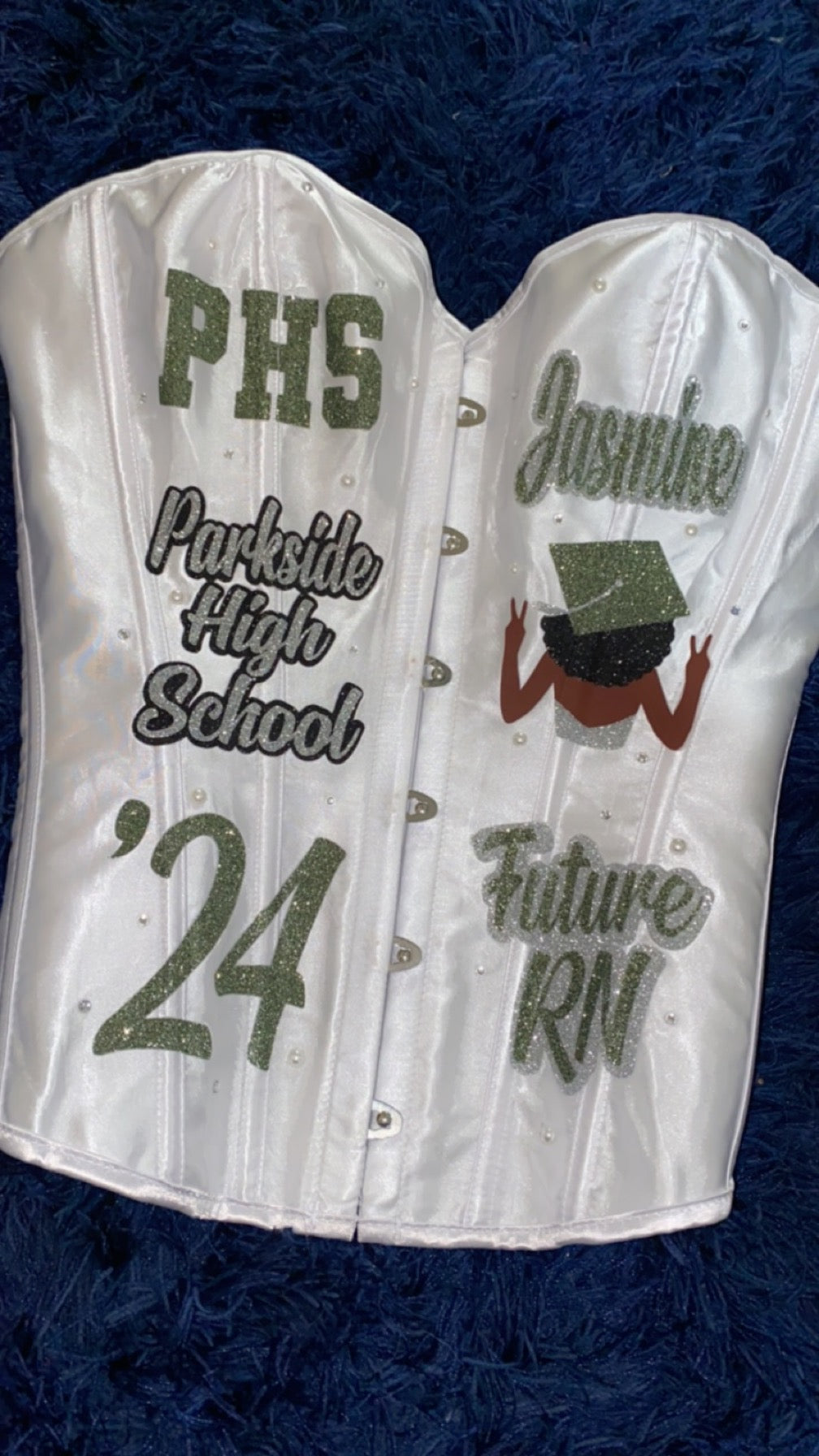 Senior 2025 Corset Grad Birthday Corset