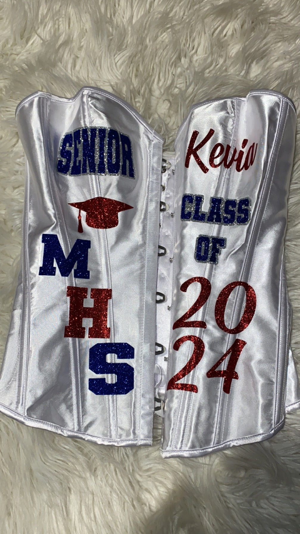 Senior 2025 Corset Grad Birthday Corset