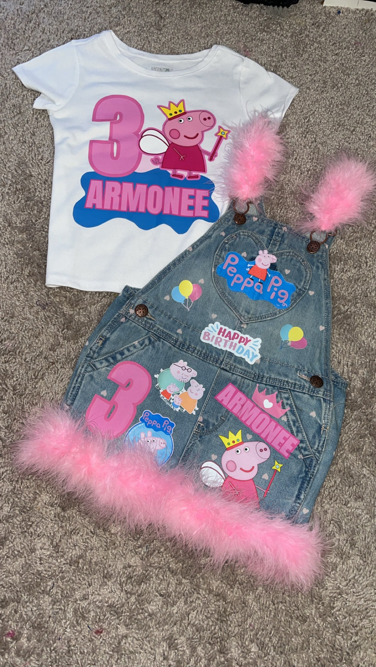 Custom Character Birthday Outfits