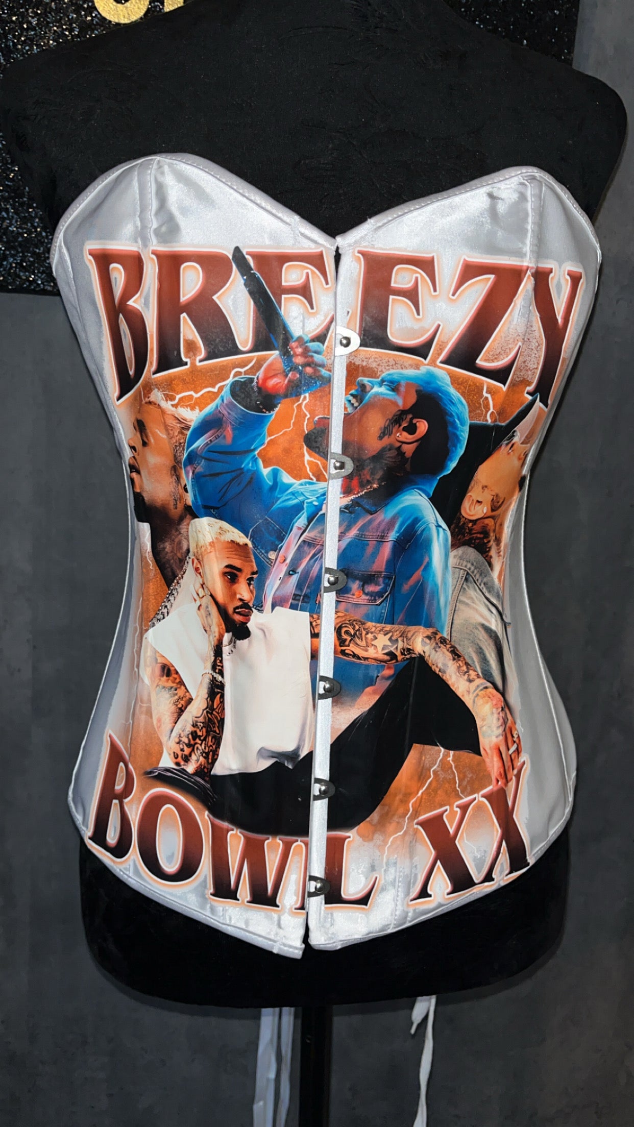 Chris Brown Breezy Concert Corset