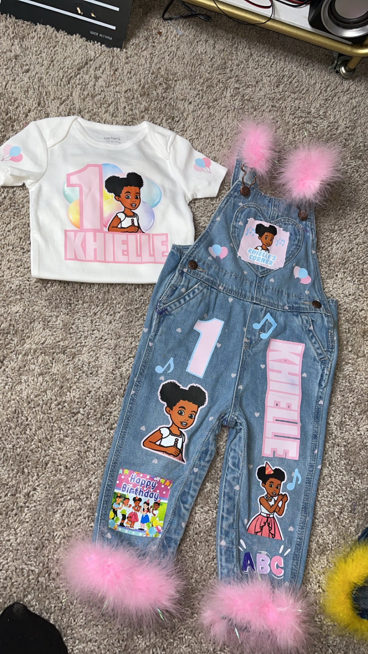 Custom Character Birthday Outfits