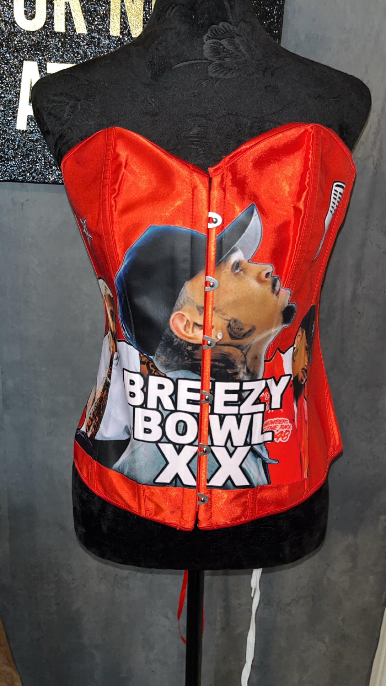 Chris Brown Breezy Concert Corset