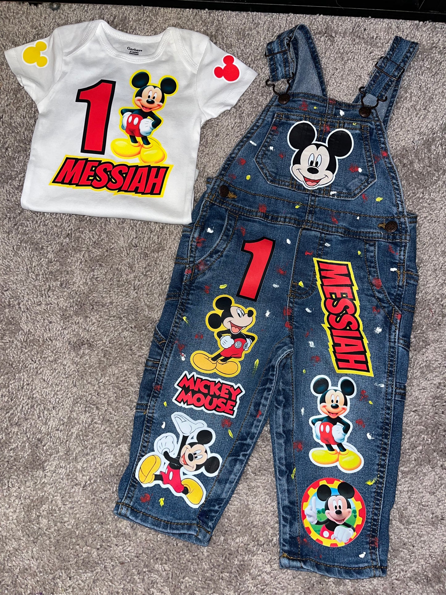Custom Character Birthday Outfits
