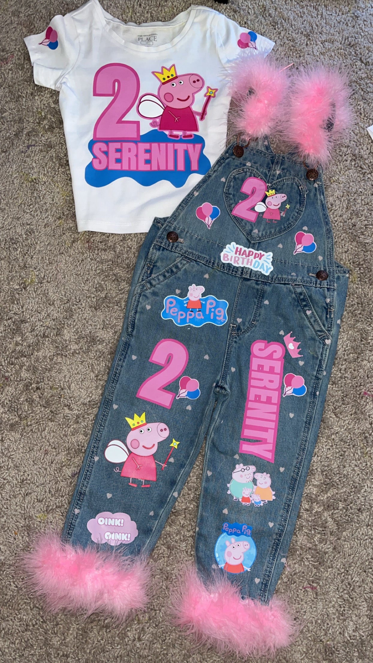 Custom Character Birthday Outfits