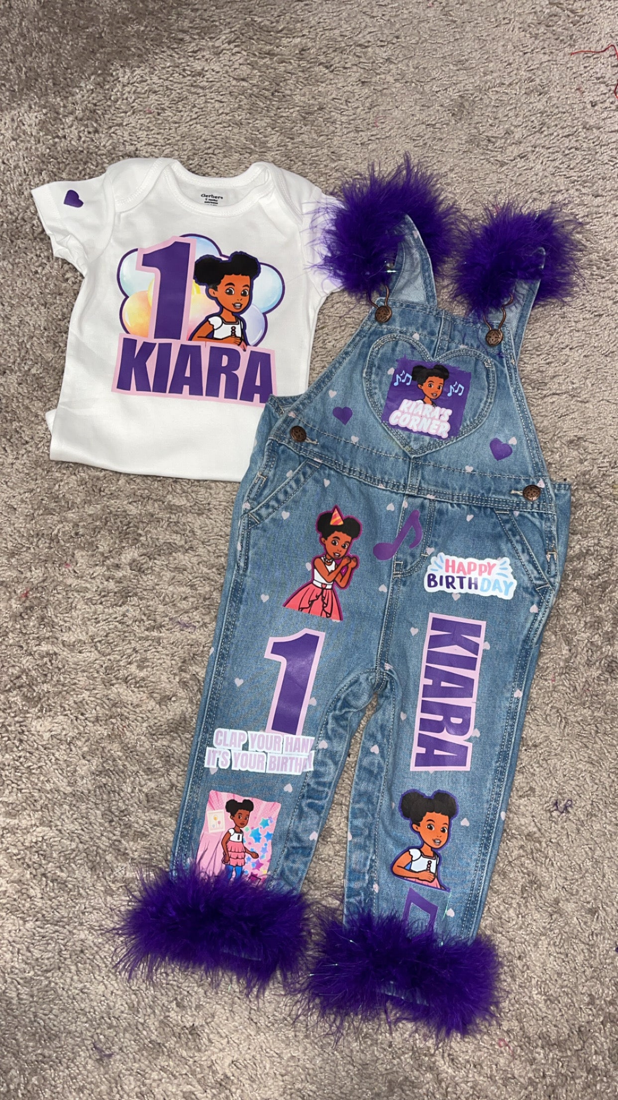 Custom Character Birthday Outfits