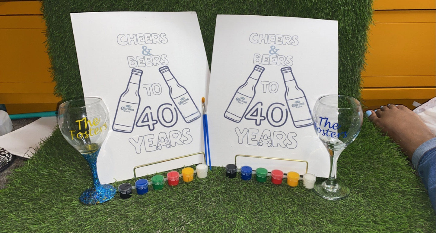 Paint Canvas Kits