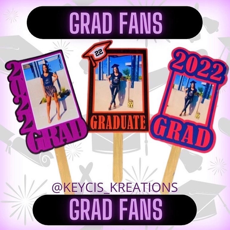 Graduation Fans, Senior Fans, Grad Gifts, Senior Gifts Senior Grad Fans
