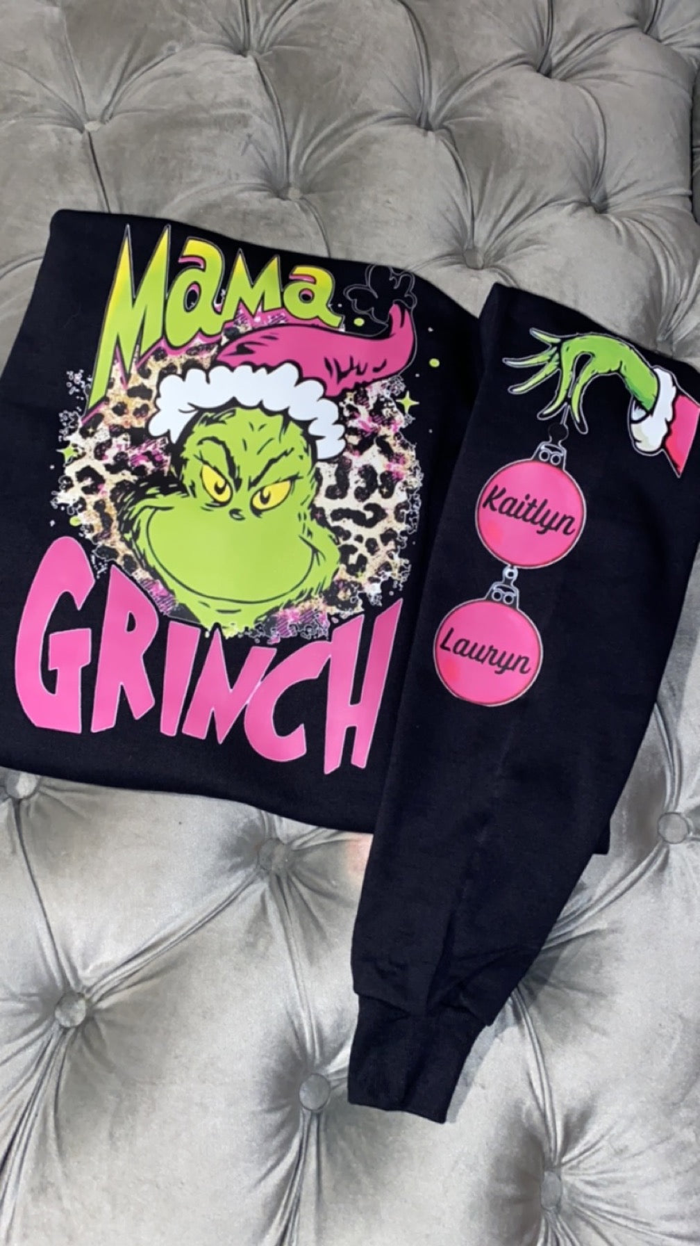 Grinch Christmas Sweatshirt