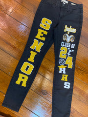 Class of 2027 Custom Senior Jeans